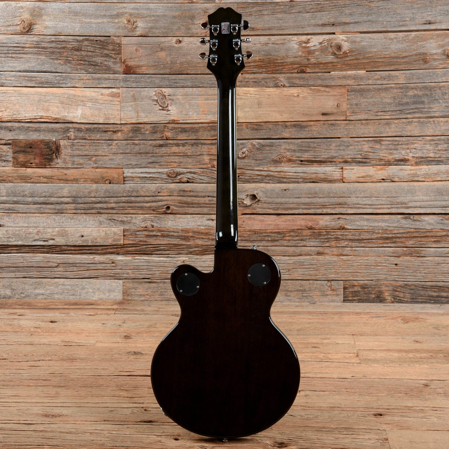 Epiphone Alleykat Transparent Black Electric Guitars / Semi-Hollow