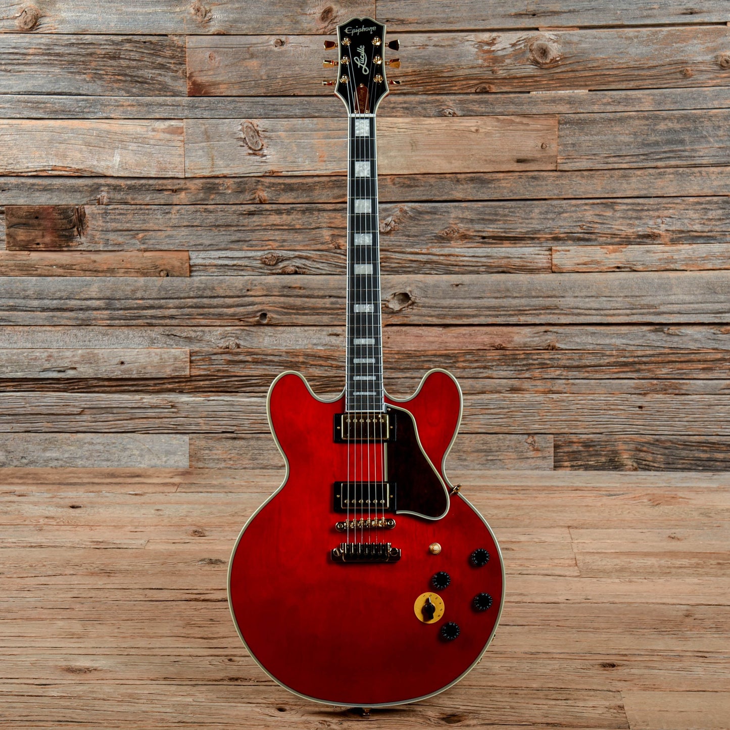 Epiphone B.B. King Lucille Cherry 2021 Electric Guitars / Semi-Hollow