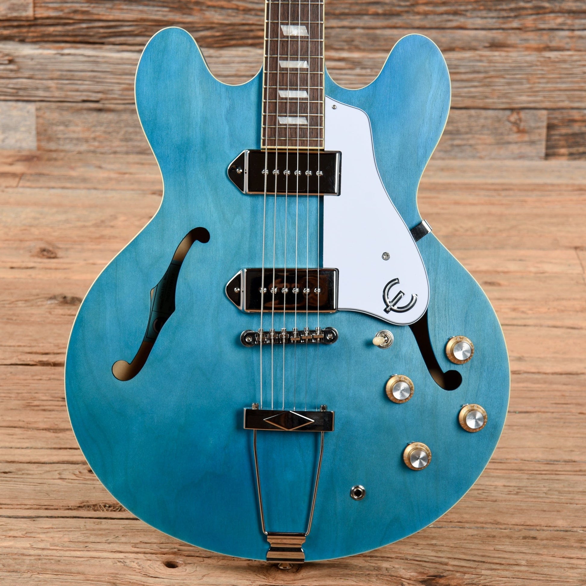 Epiphone Casino Worn Worn Blue Denim 2020 Electric Guitars / Semi-Hollow