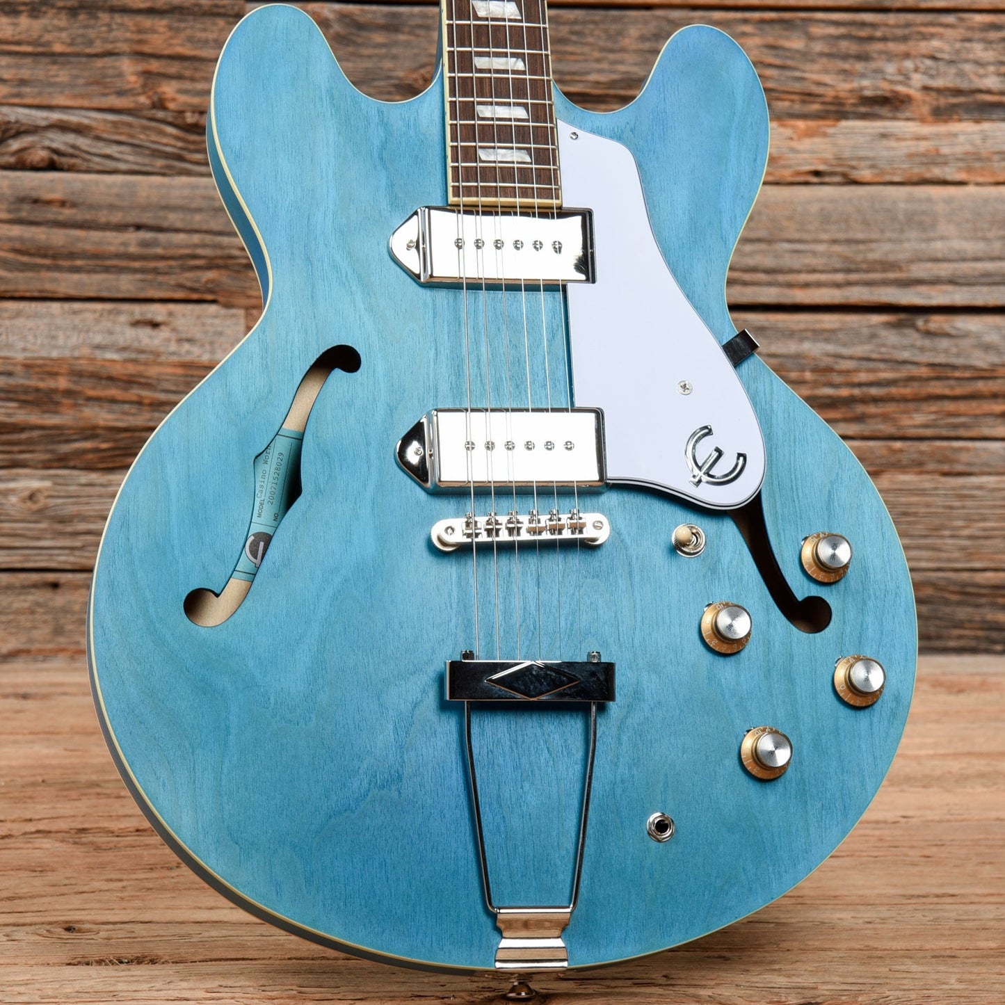 Epiphone Casino Worn Worn Blue Denim 2020 Electric Guitars / Semi-Hollow