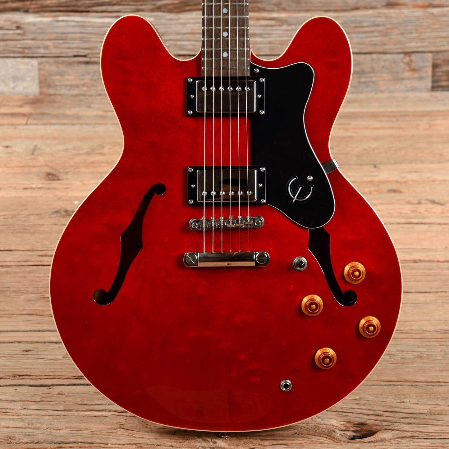 Epiphone Dot Cherry 2009 Electric Guitars / Semi-Hollow