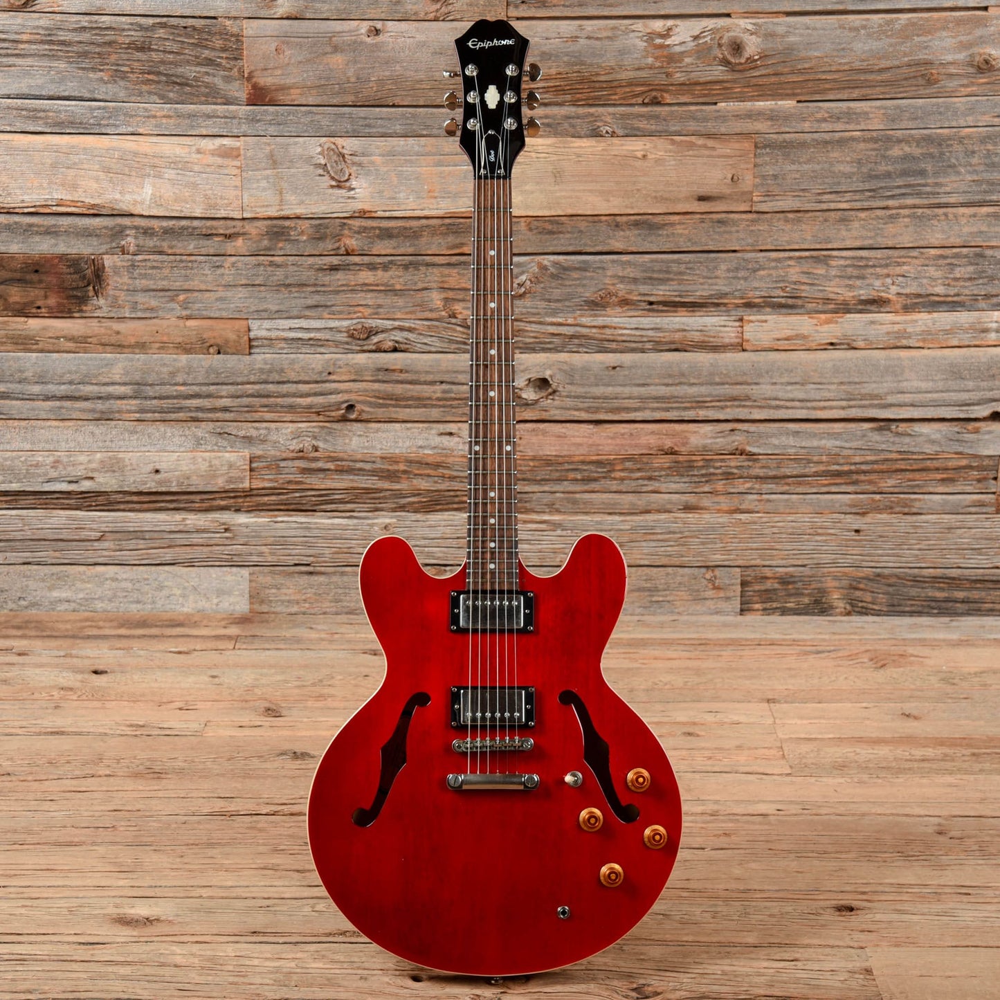 Epiphone Dot Cherry Electric Guitars / Semi-Hollow