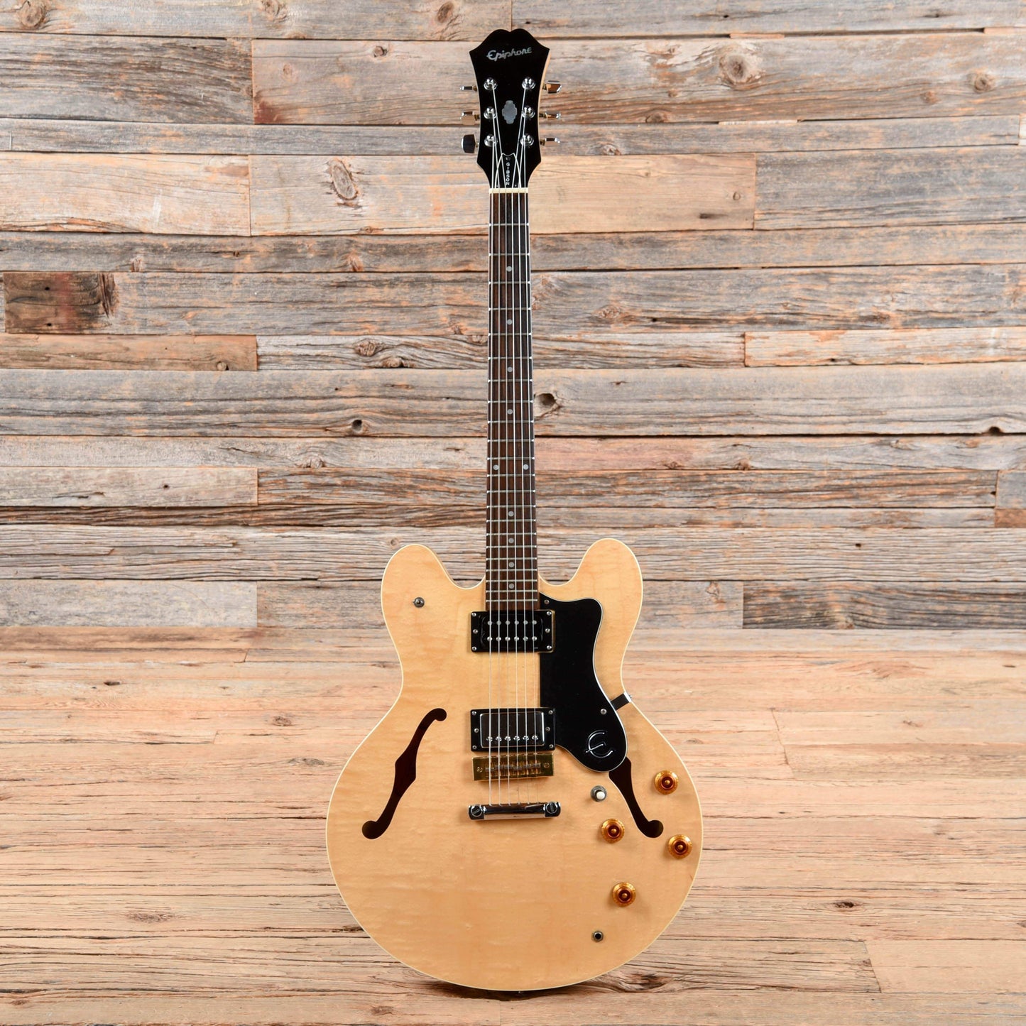 Epiphone Dot Natural 1998 Electric Guitars / Semi-Hollow