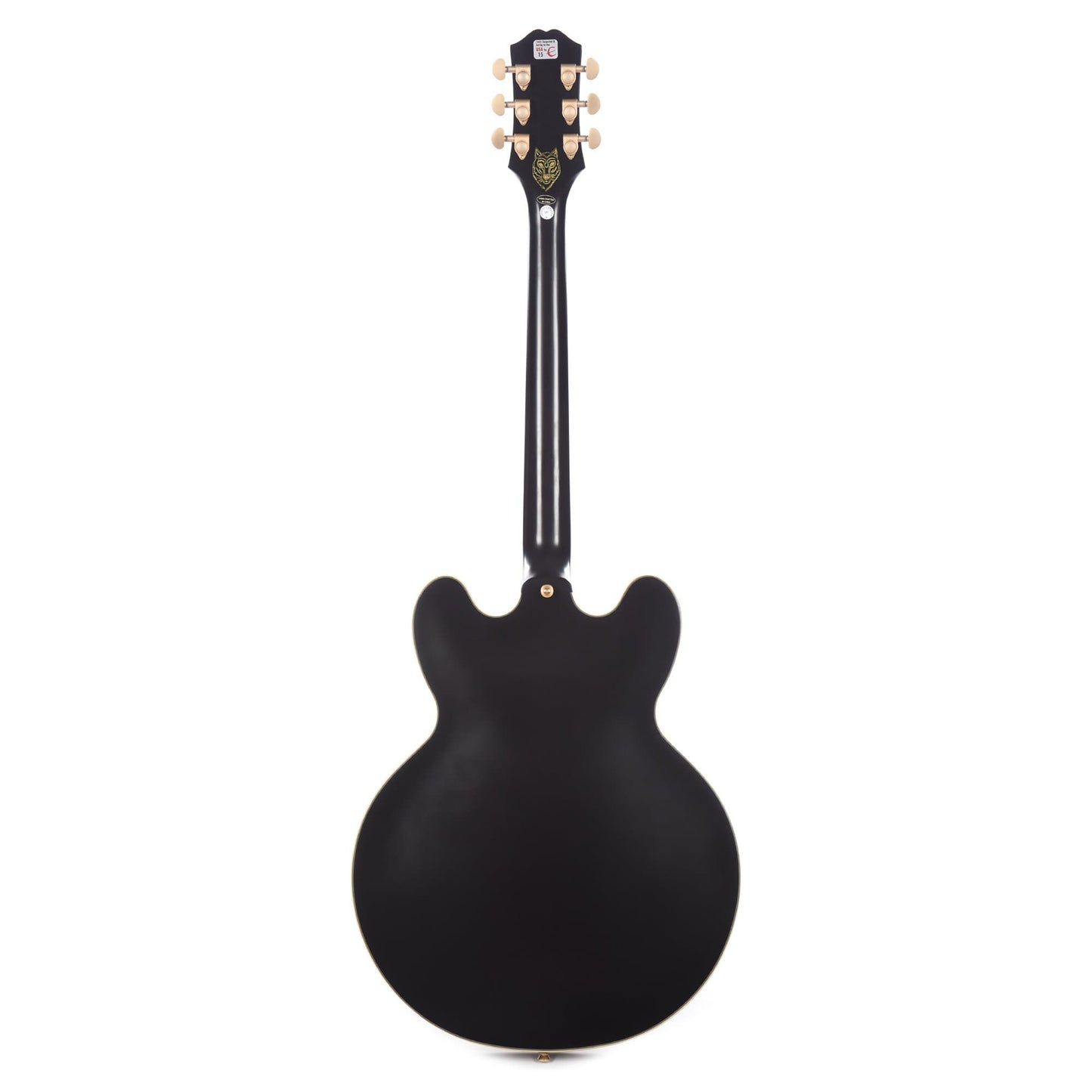 Epiphone Emily Wolfe Sheraton Stealth Black Aged Gloss w/EpiLite Case Electric Guitars / Semi-Hollow