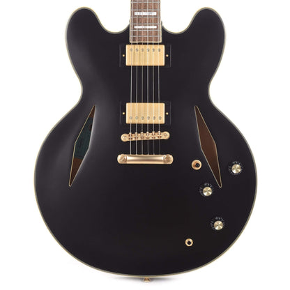 Epiphone Emily Wolfe Sheraton Stealth Black Aged Gloss w/EpiLite Case Electric Guitars / Semi-Hollow