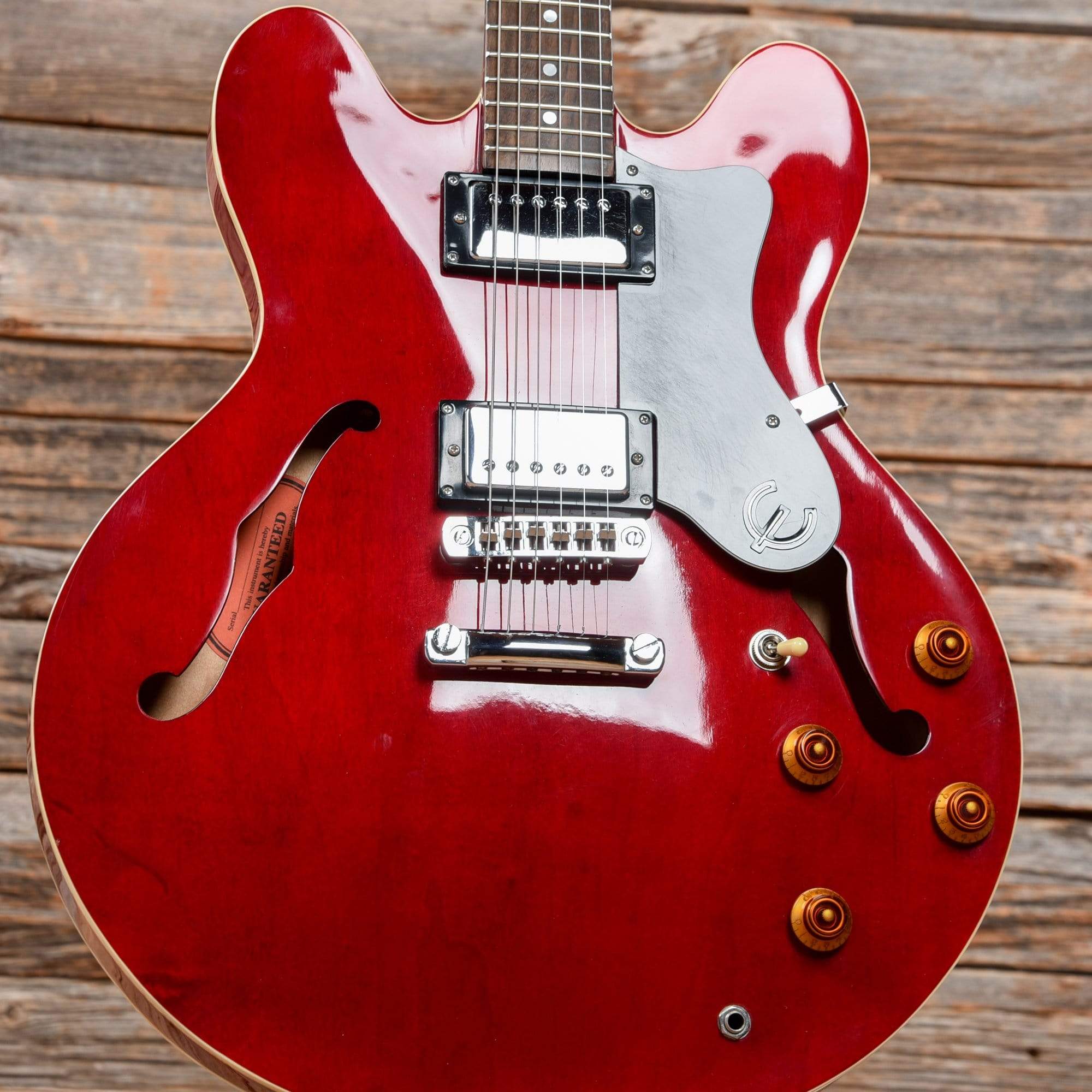 Epiphone ES-335 Dot Cherry 1998 Electric Guitars / Semi-Hollow