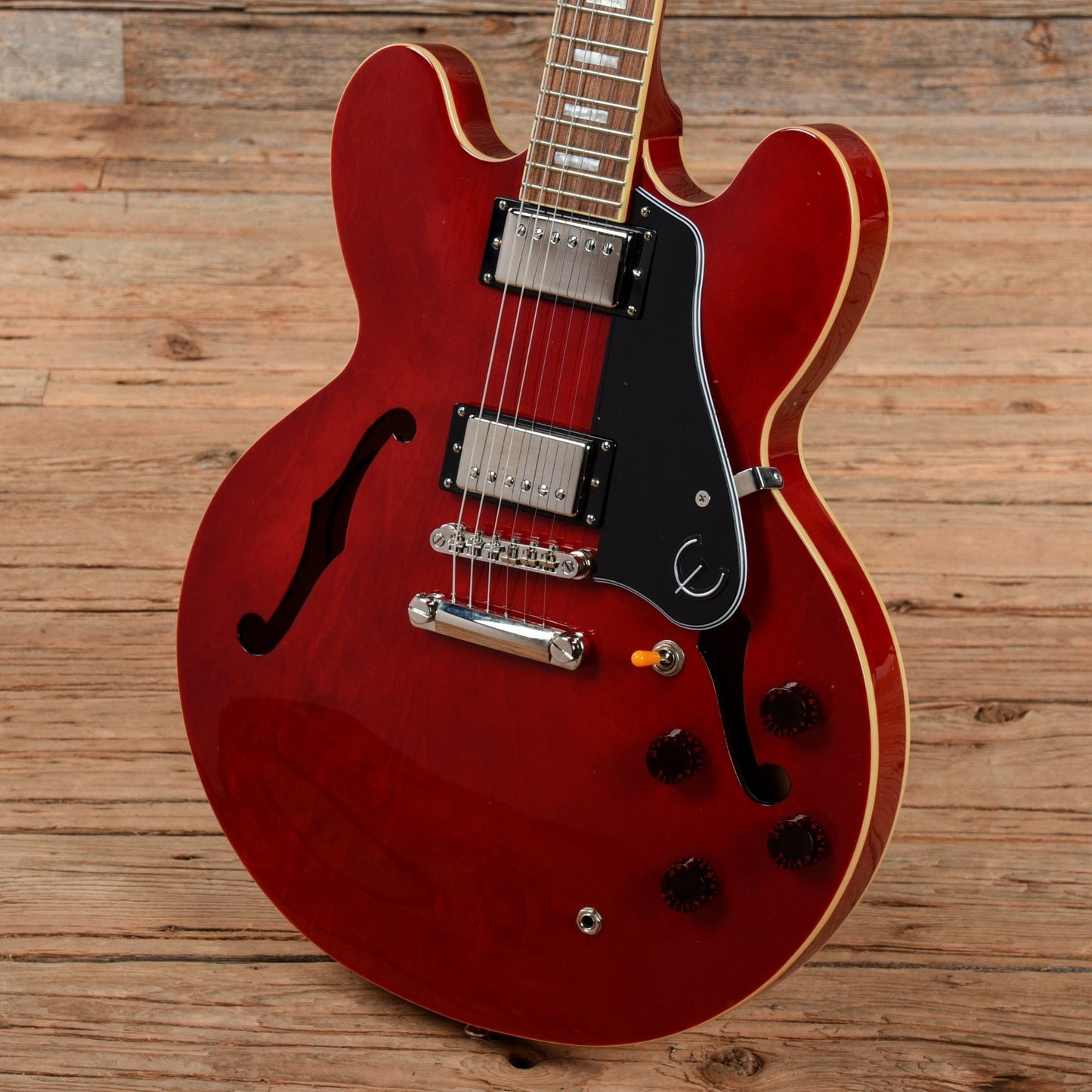 Epiphone ES-335 Pro Cherry 2015 Electric Guitars / Semi-Hollow