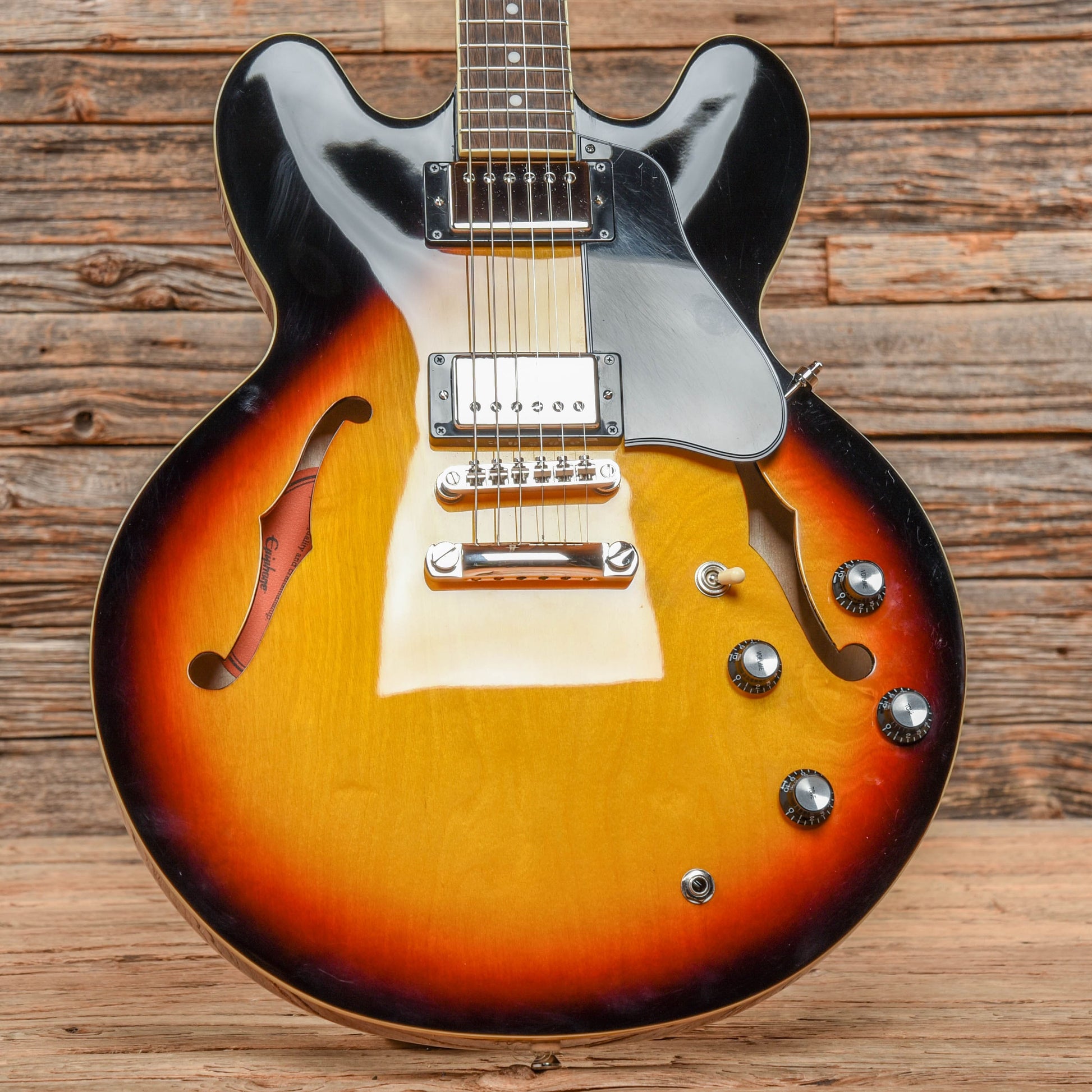 Epiphone ES-335 Sunburst Electric Guitars / Semi-Hollow