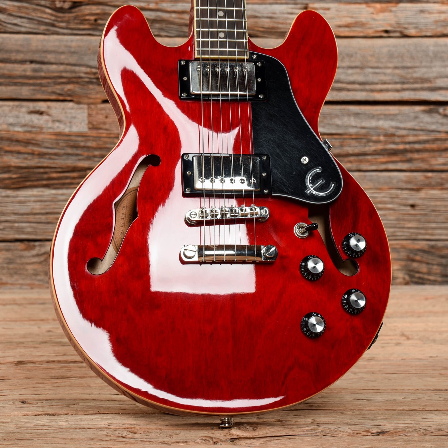 Epiphone ES-339 Cherry 2013 Electric Guitars / Semi-Hollow