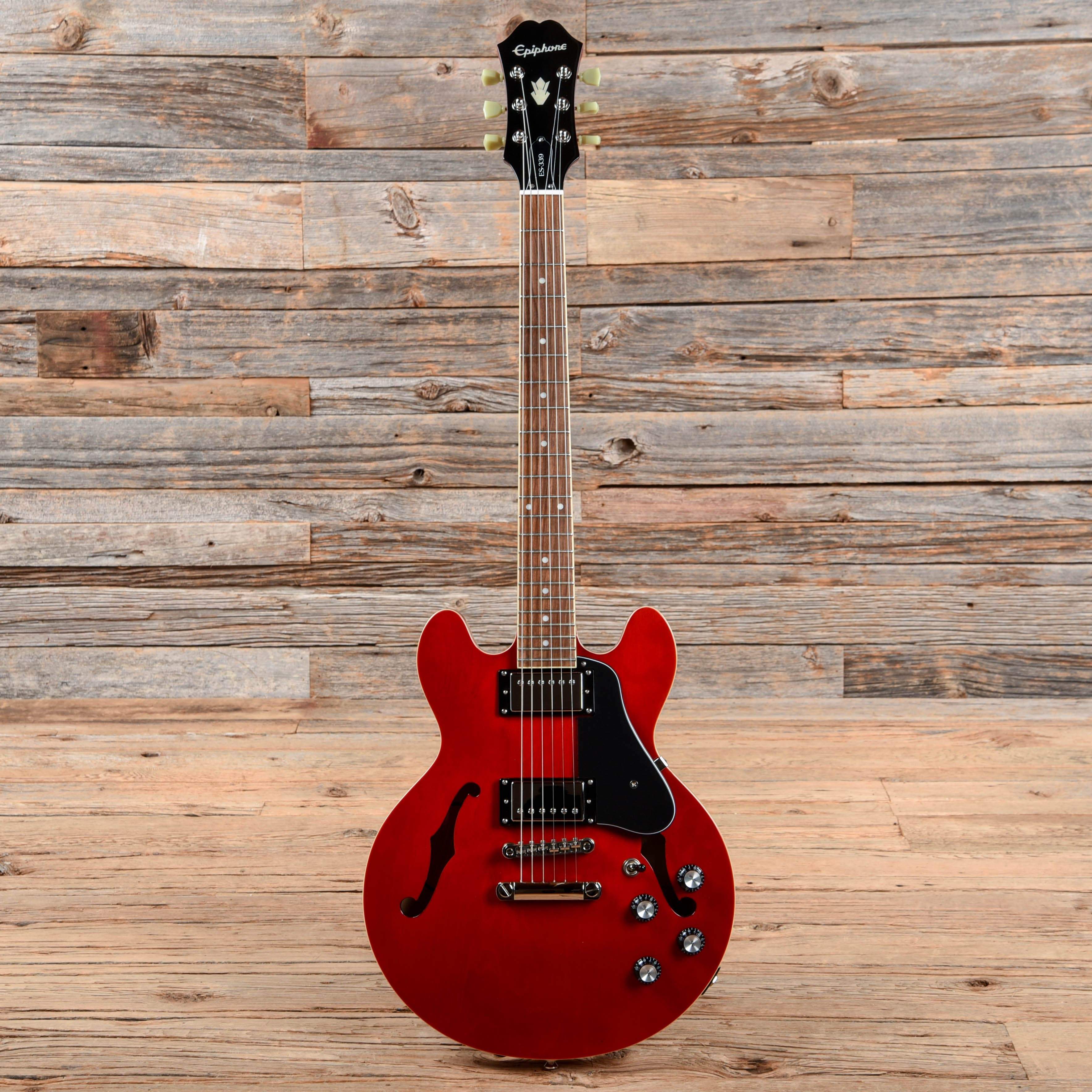 Epiphone ES-339 PRO Cherry 2019 Electric Guitars / Semi-Hollow