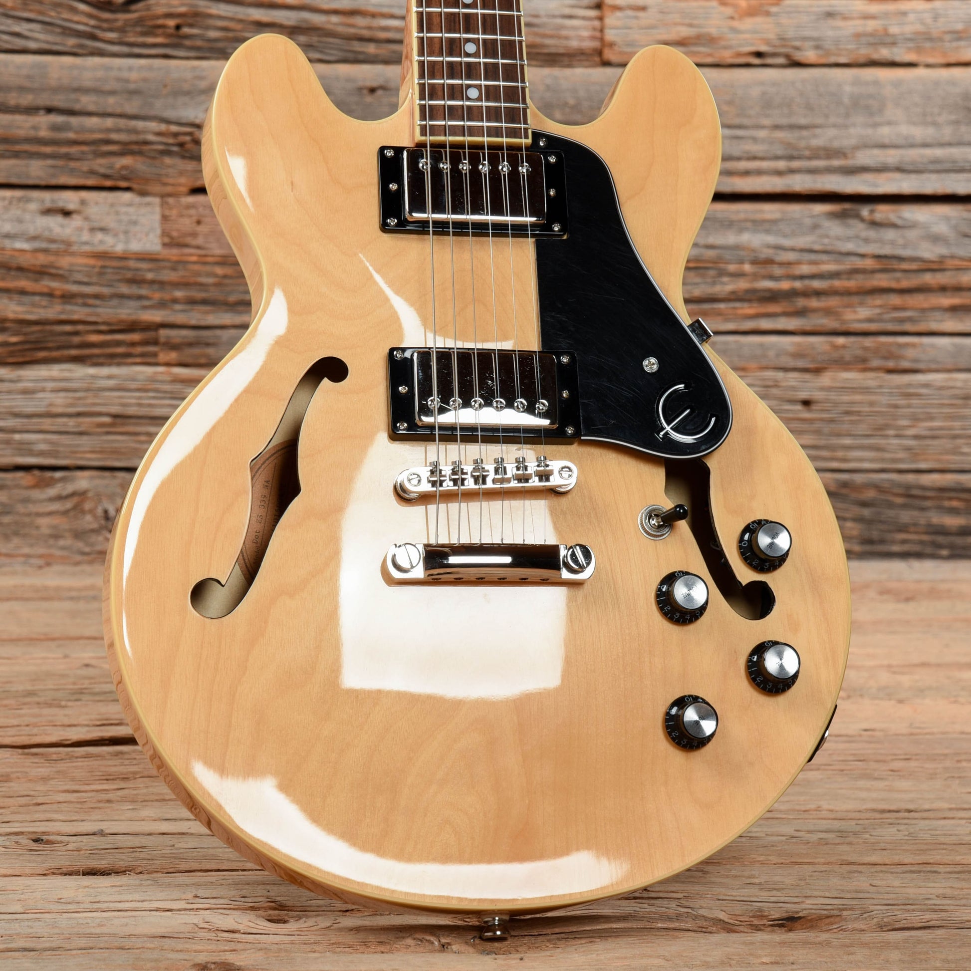 Epiphone ES-339 Pro Natural 2014 Electric Guitars / Semi-Hollow