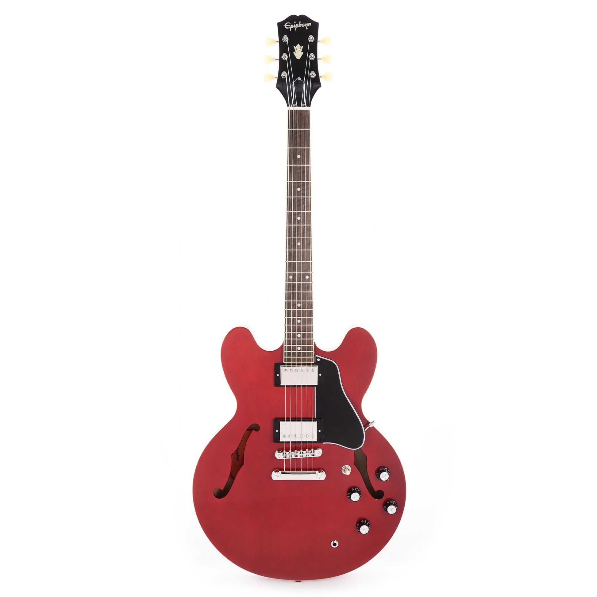 Epiphone Inspired by Gibson ES-335 Cherry Electric Guitars / Semi-Hollow