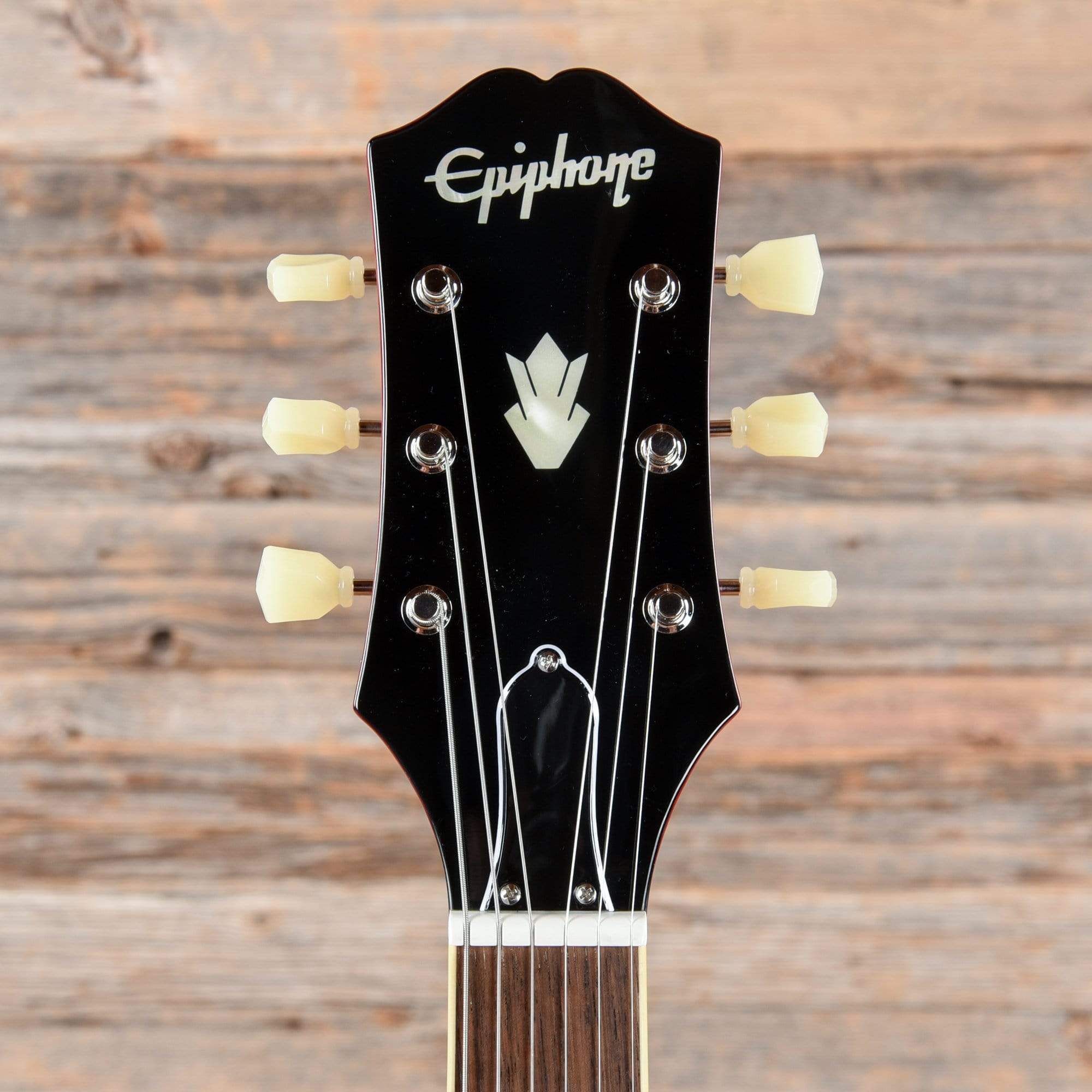 Epiphone Inspired by Gibson ES-335 Cherry Electric Guitars / Semi-Hollow