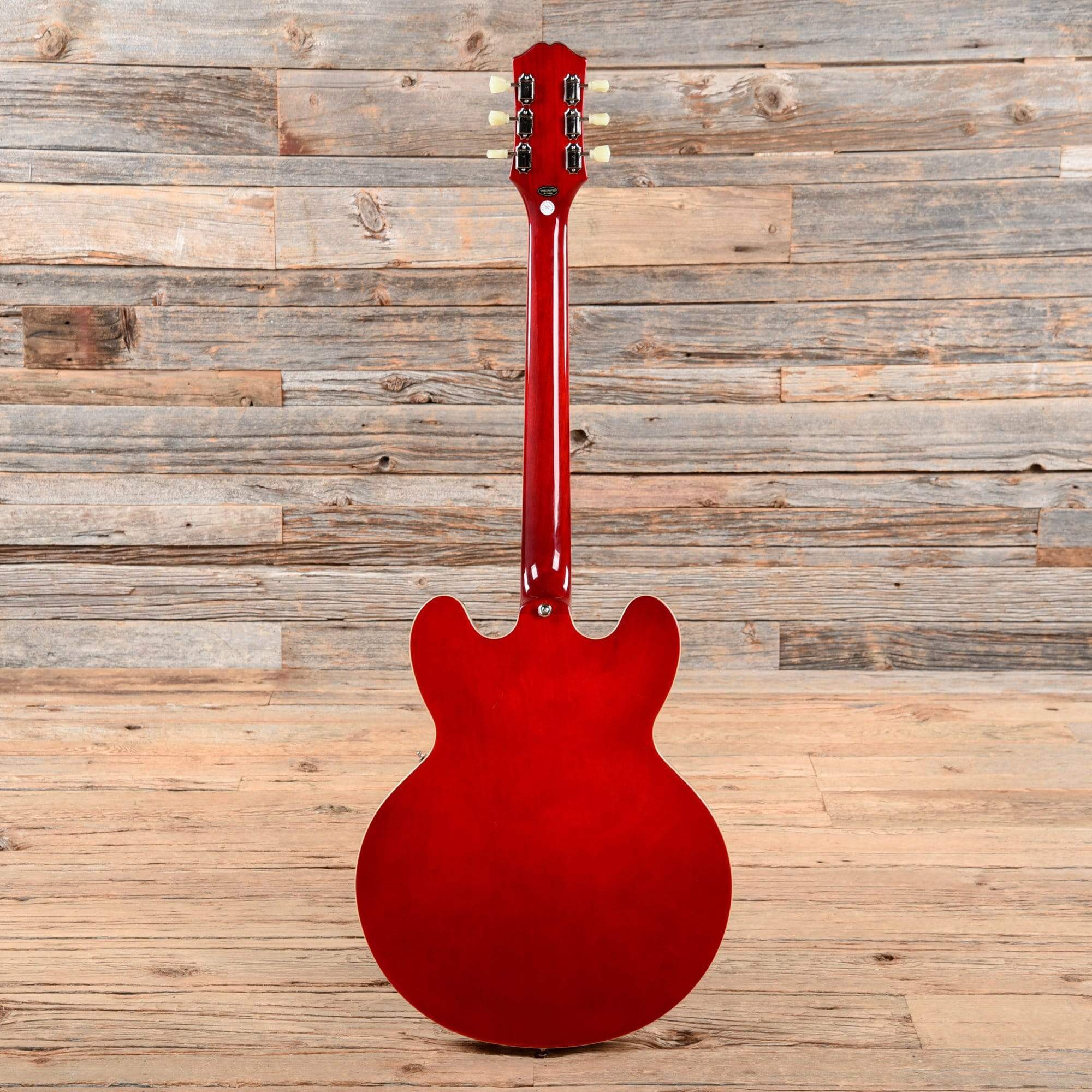 Epiphone Inspired by Gibson ES-335 Cherry Electric Guitars / Semi-Hollow