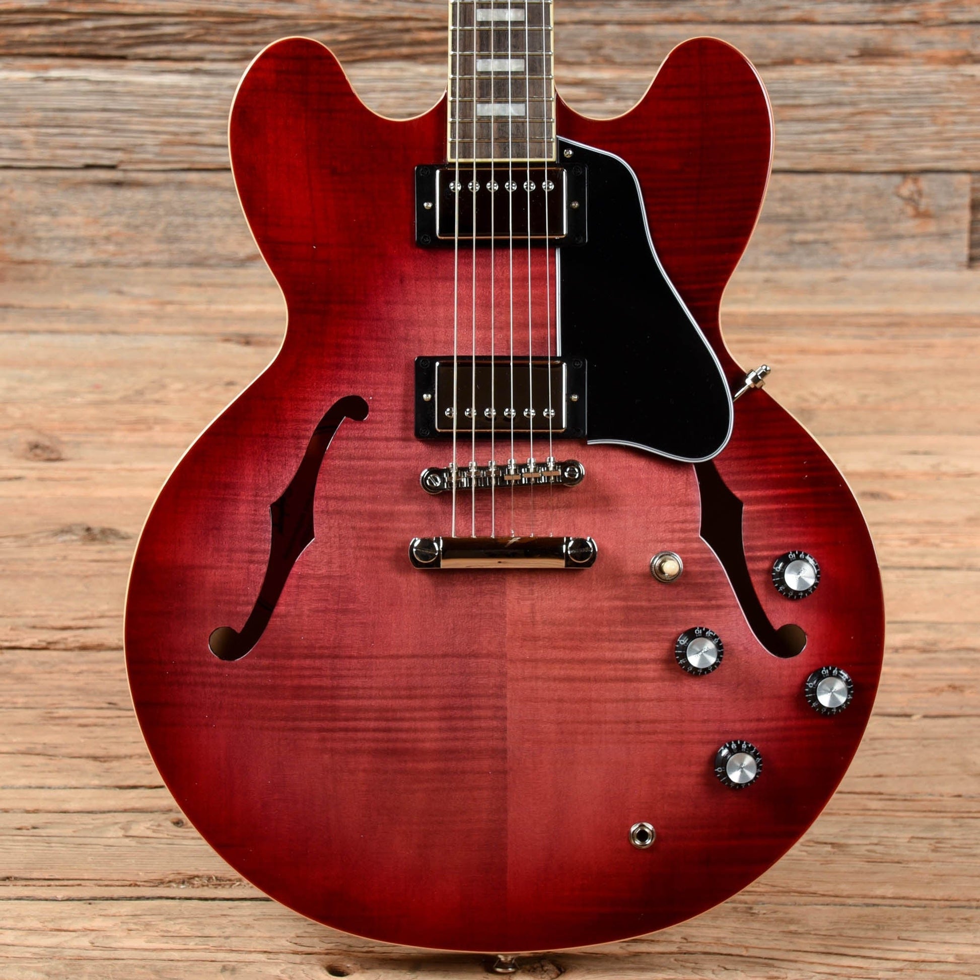 Epiphone "Inspired By Gibson" ES-335 Figured Raspberry Burst 2021 Electric Guitars / Semi-Hollow