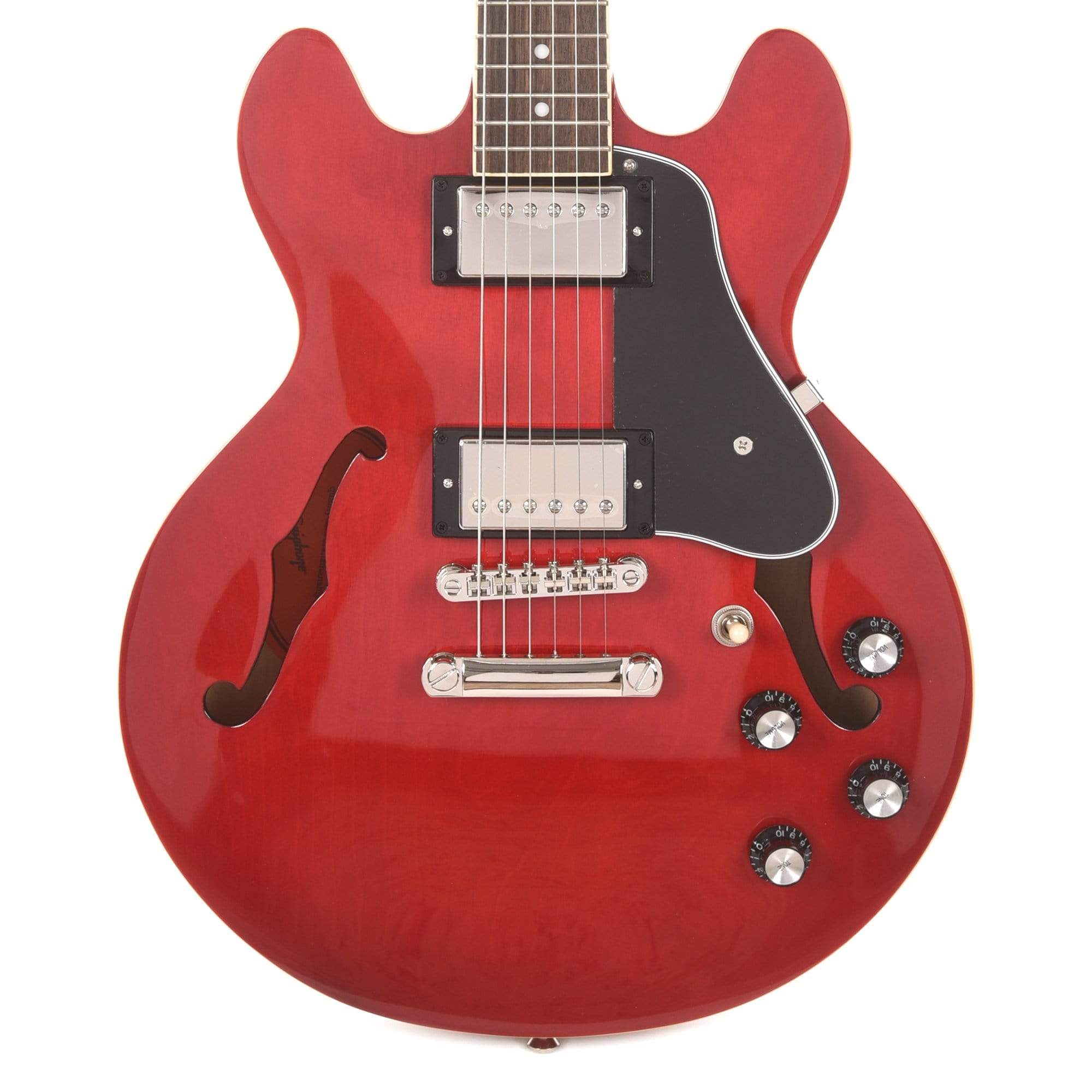 Epiphone Inspired by Gibson ES-339 Cherry Electric Guitars / Semi-Hollow