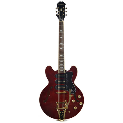 Epiphone Riviera Custom P93 Wine Red Limited Edition w/Hardshell Case Electric Guitars / Semi-Hollow