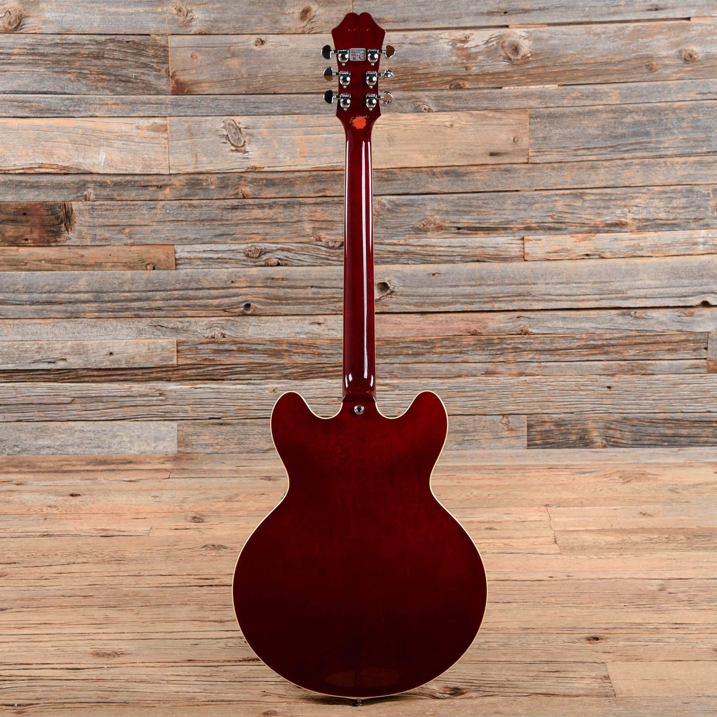 Epiphone Riviera Elite Cherry Electric Guitars / Semi-Hollow