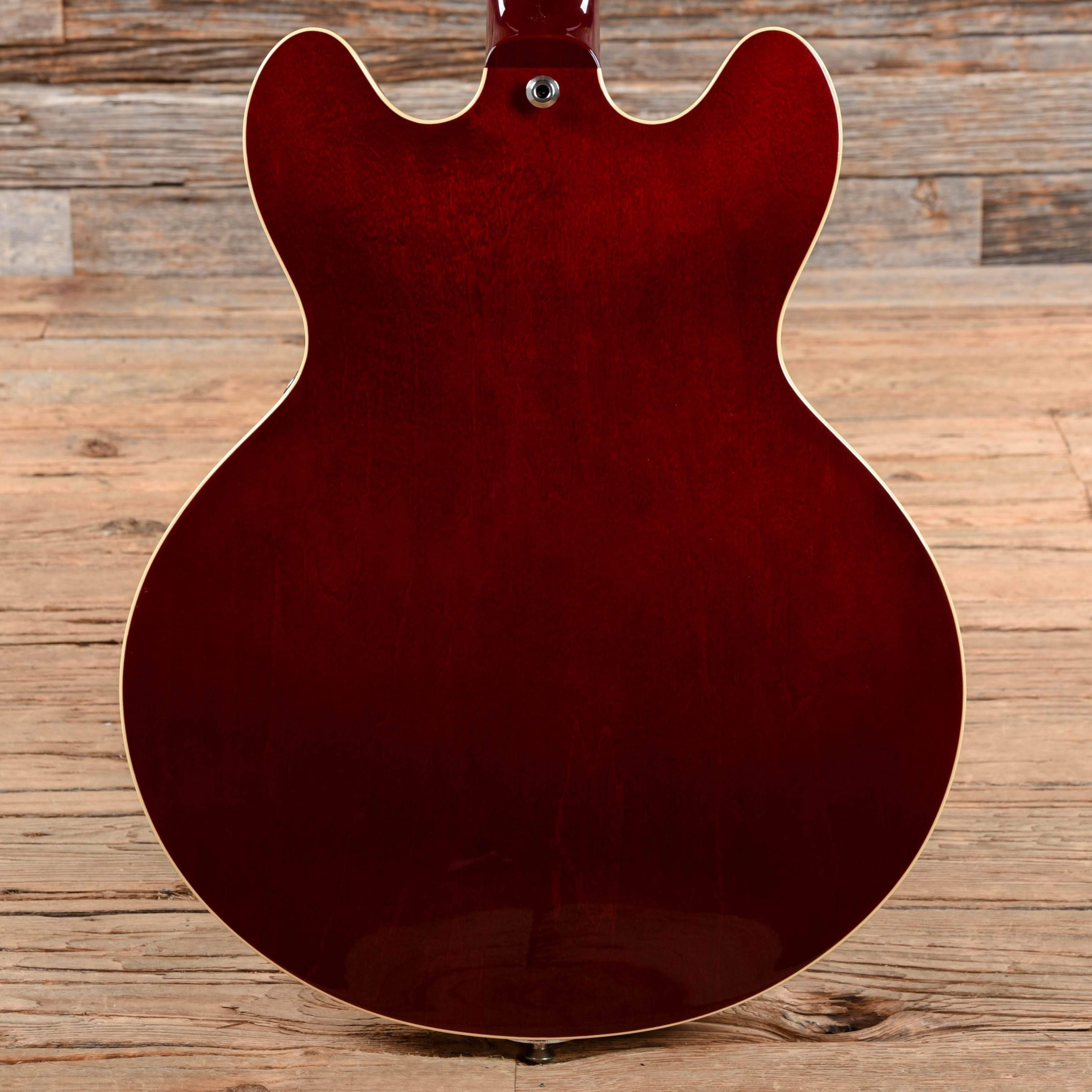 Epiphone Riviera Elite Cherry Electric Guitars / Semi-Hollow