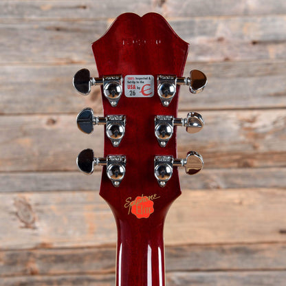 Epiphone Riviera Elite Cherry Electric Guitars / Semi-Hollow