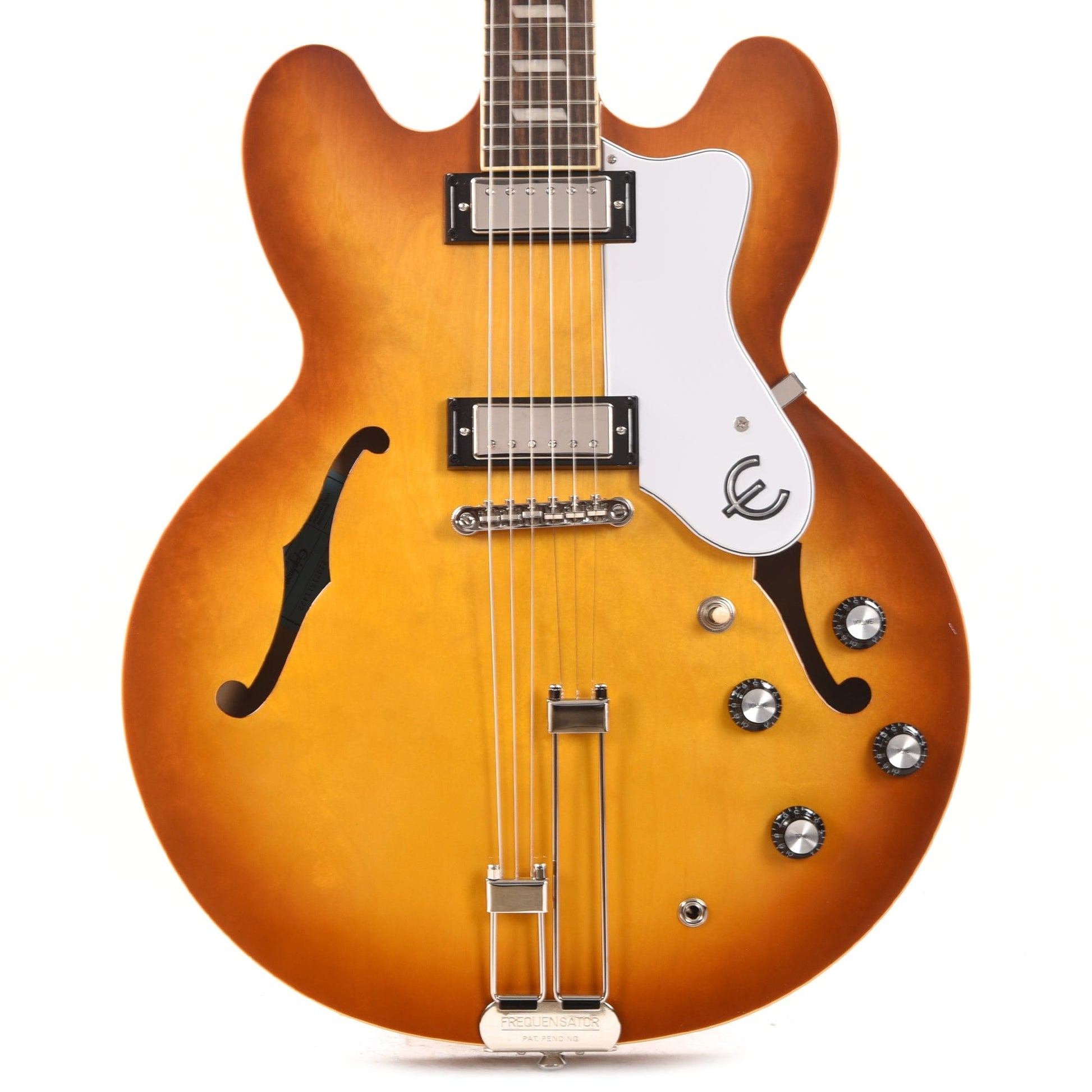 Epiphone Riviera Royal Tan w/Frequensator Tailpiece Electric Guitars / Semi-Hollow