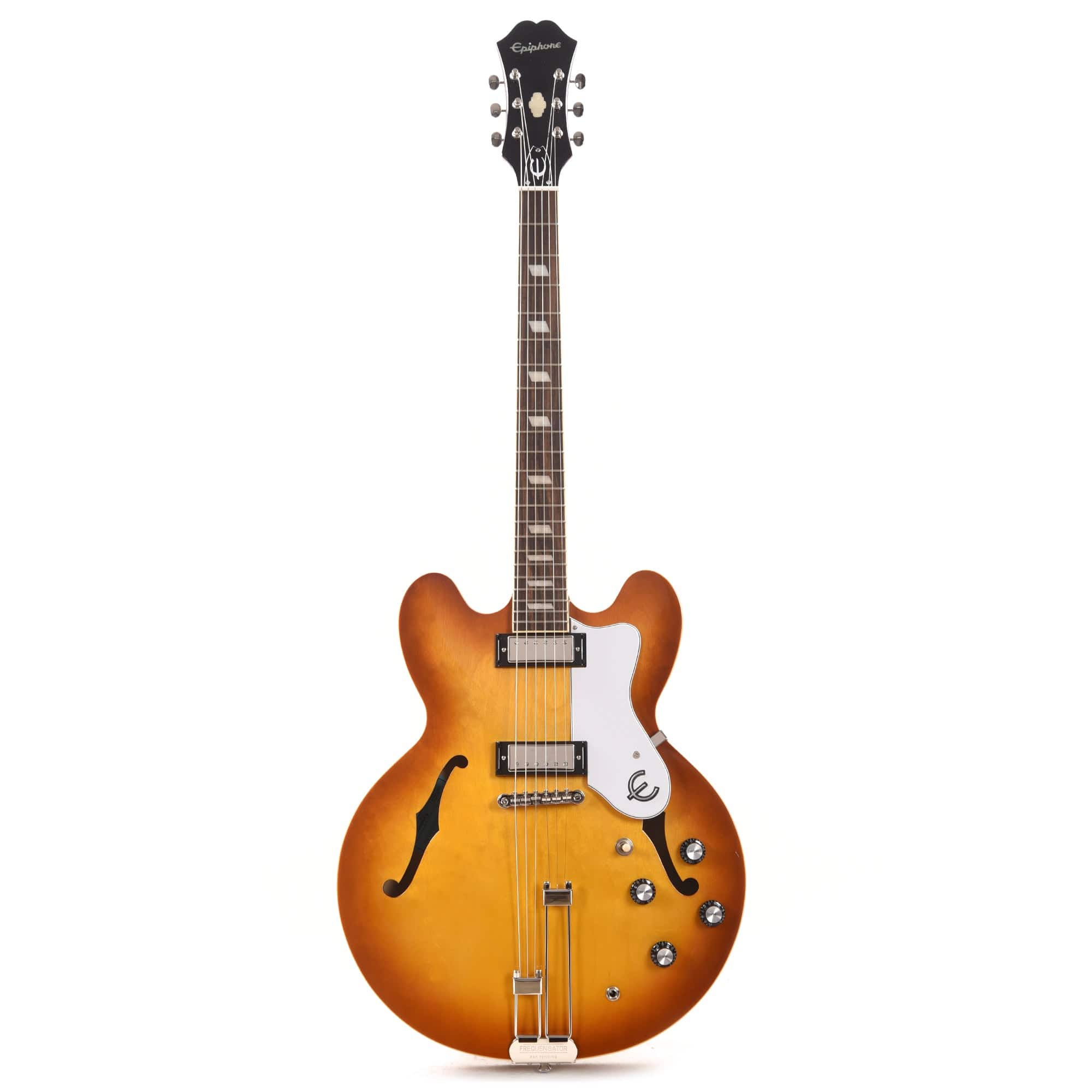 Epiphone Riviera Royal Tan w/Frequensator Tailpiece – Chicago Music Exchange