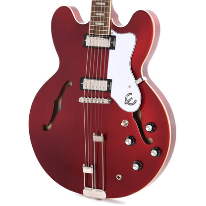 Epiphone Riviera Sparkling Burgundy w/Frequensator Tailpiece Electric Guitars / Semi-Hollow