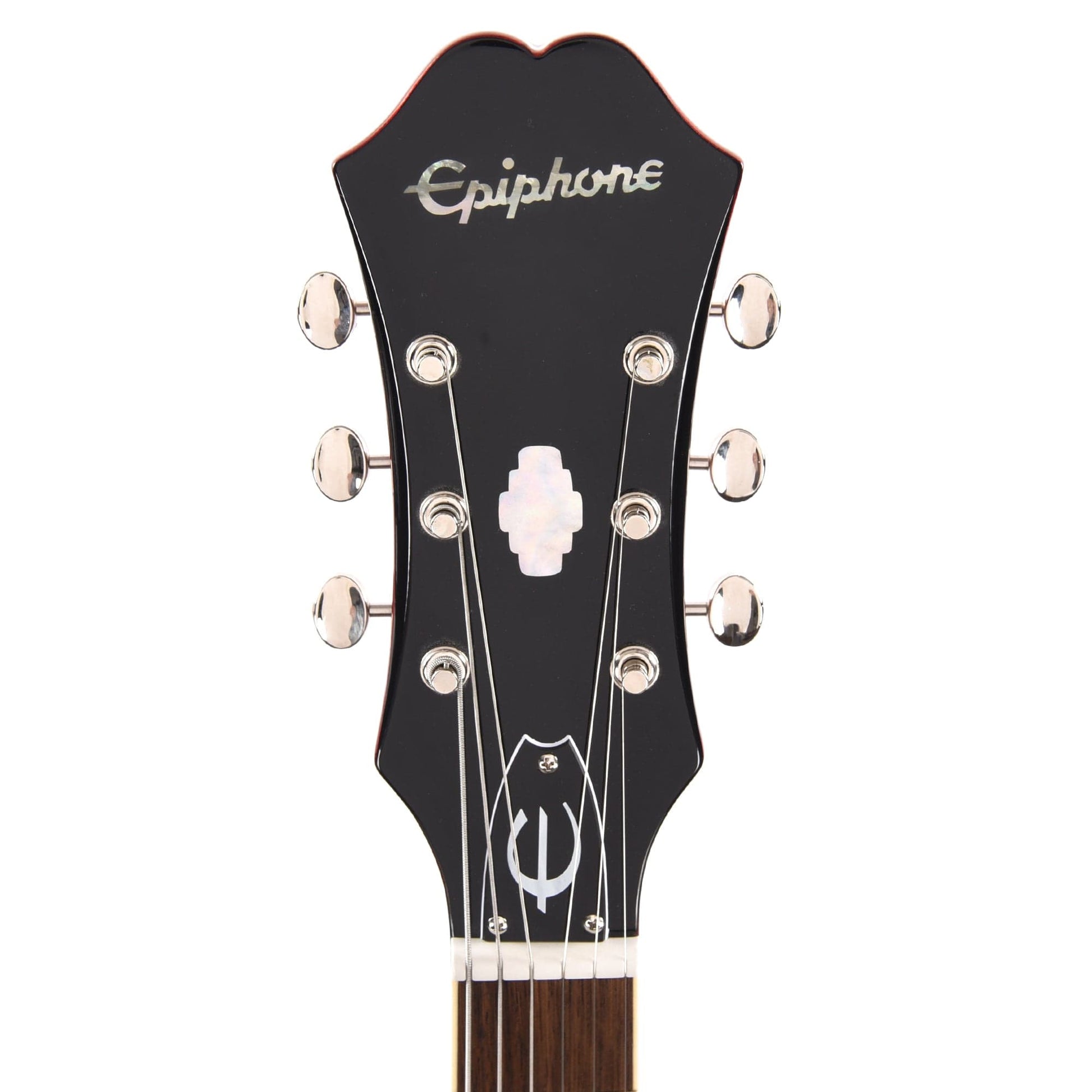 Epiphone Riviera Sparkling Burgundy w/Frequensator Tailpiece Electric Guitars / Semi-Hollow