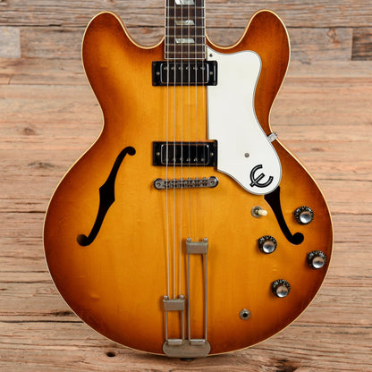 Epiphone Riviera Sunburst 1965 Electric Guitars / Semi-Hollow