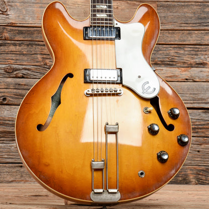 Epiphone Riviera Sunburst 1965 Electric Guitars / Semi-Hollow