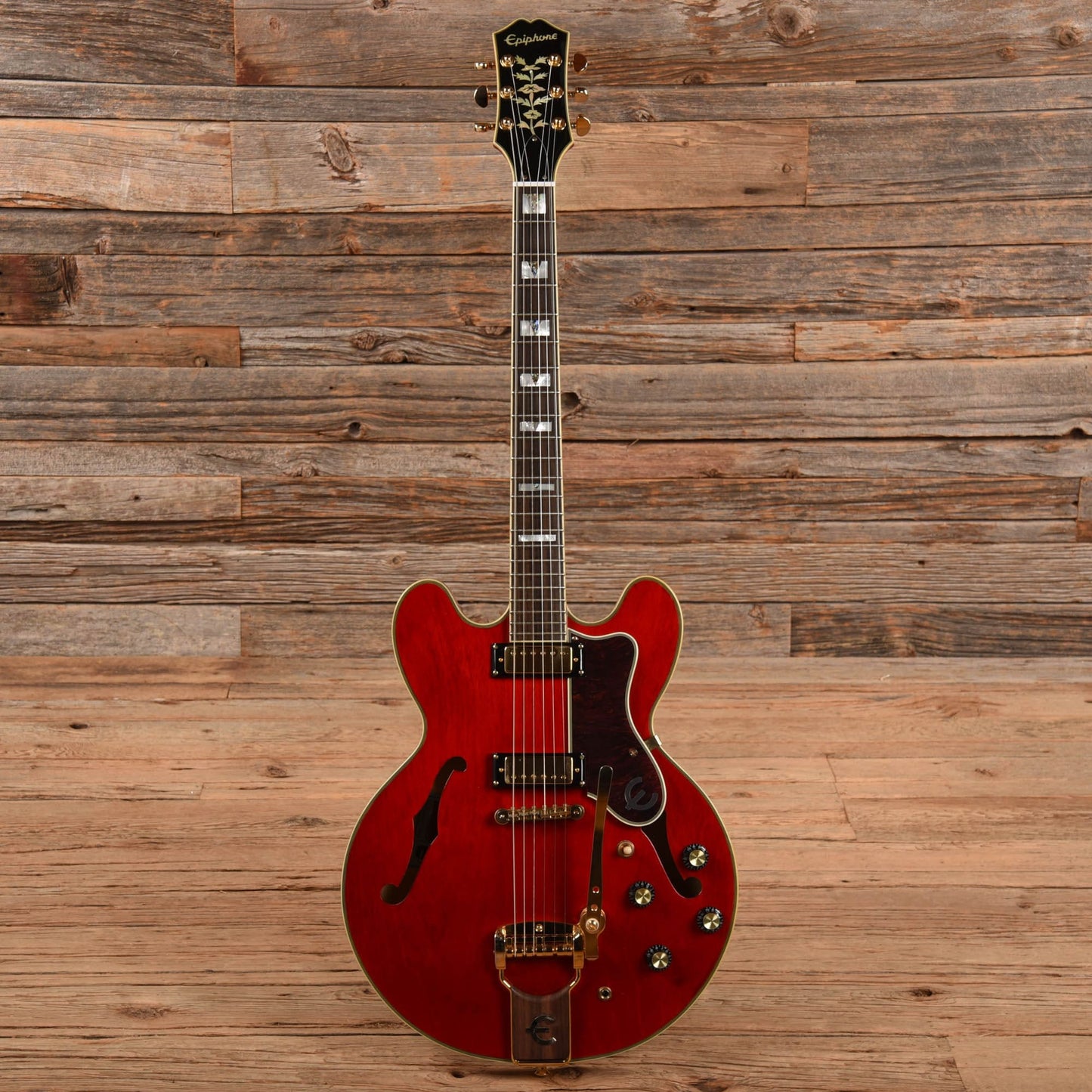 Epiphone Sheraton E212TV Electric Guitars / Semi-Hollow