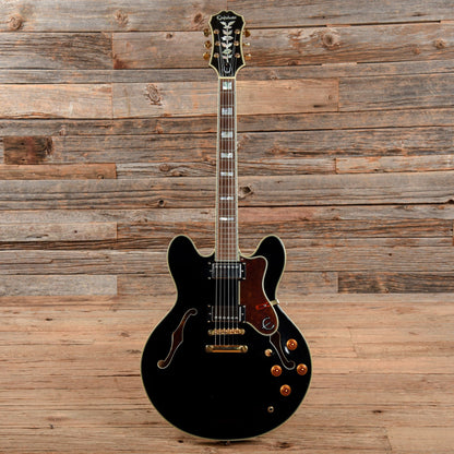 Epiphone Sheraton II Ebony 2005 Electric Guitars / Semi-Hollow