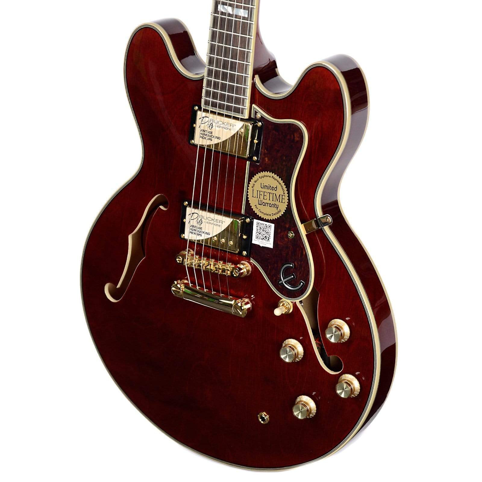 Epiphone Sheraton-II Pro Wine Red – Chicago Music Exchange