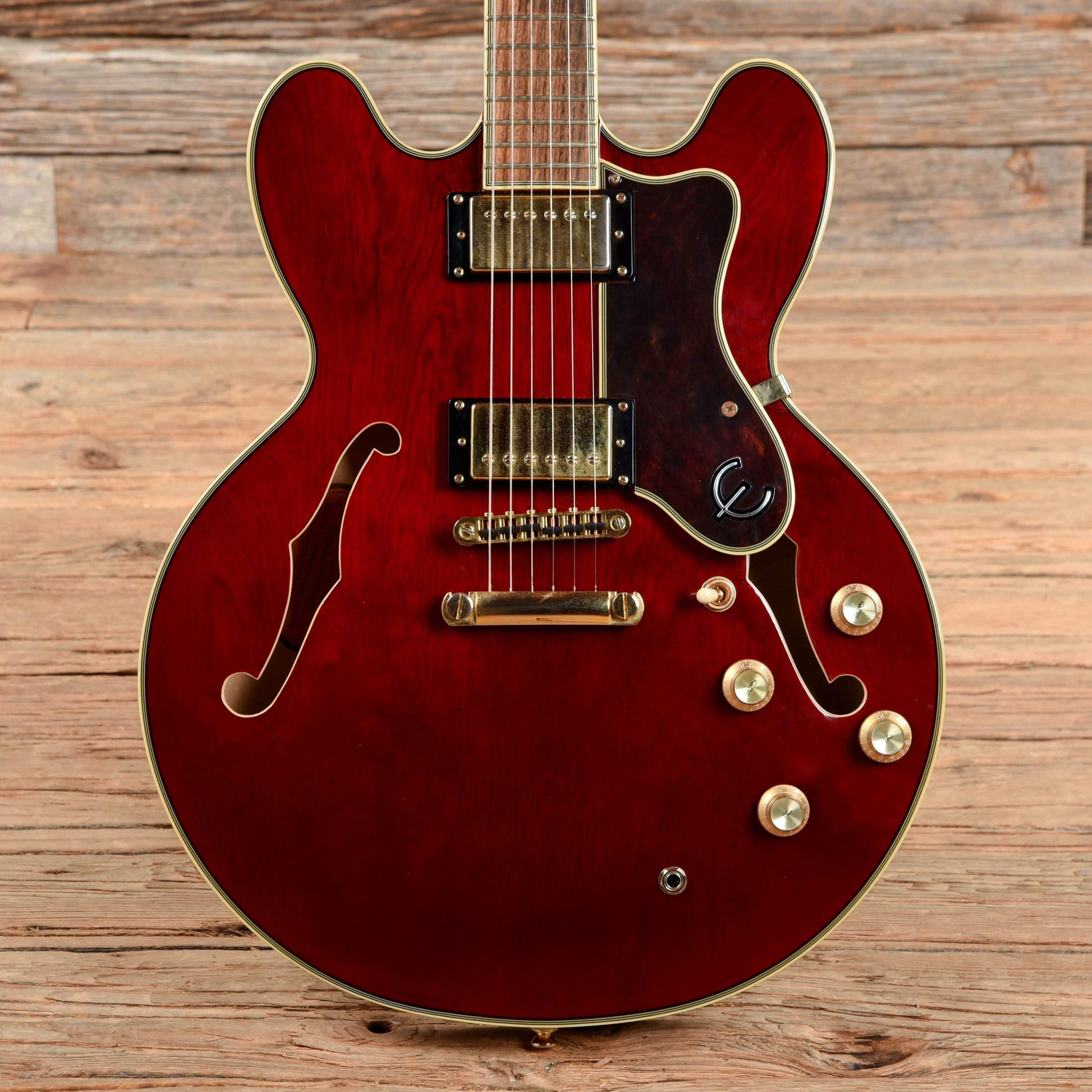 Epiphone Sheraton II Wine Red 2018 Electric Guitars / Semi-Hollow