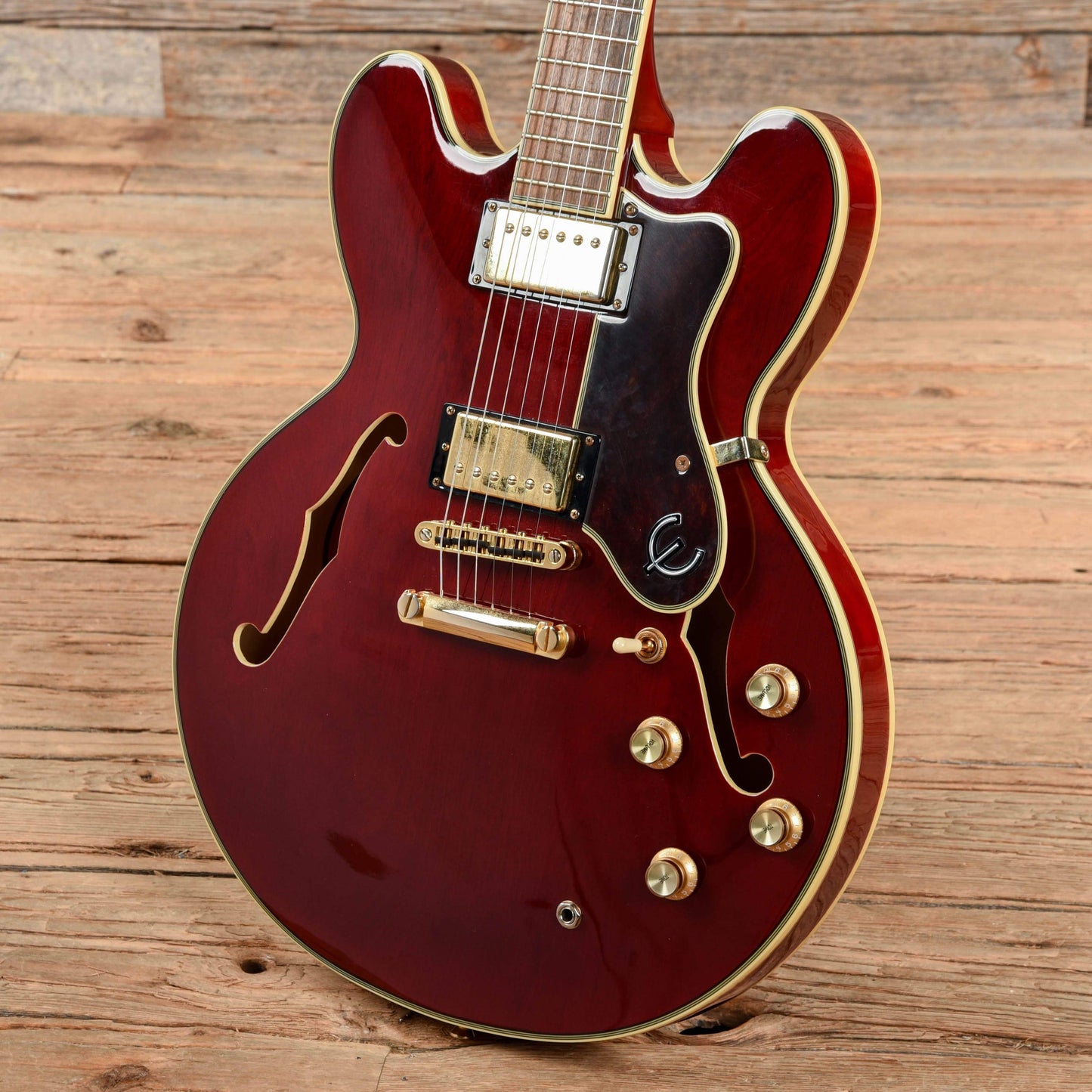 Epiphone Sheraton II Wine Red 2018 Electric Guitars / Semi-Hollow