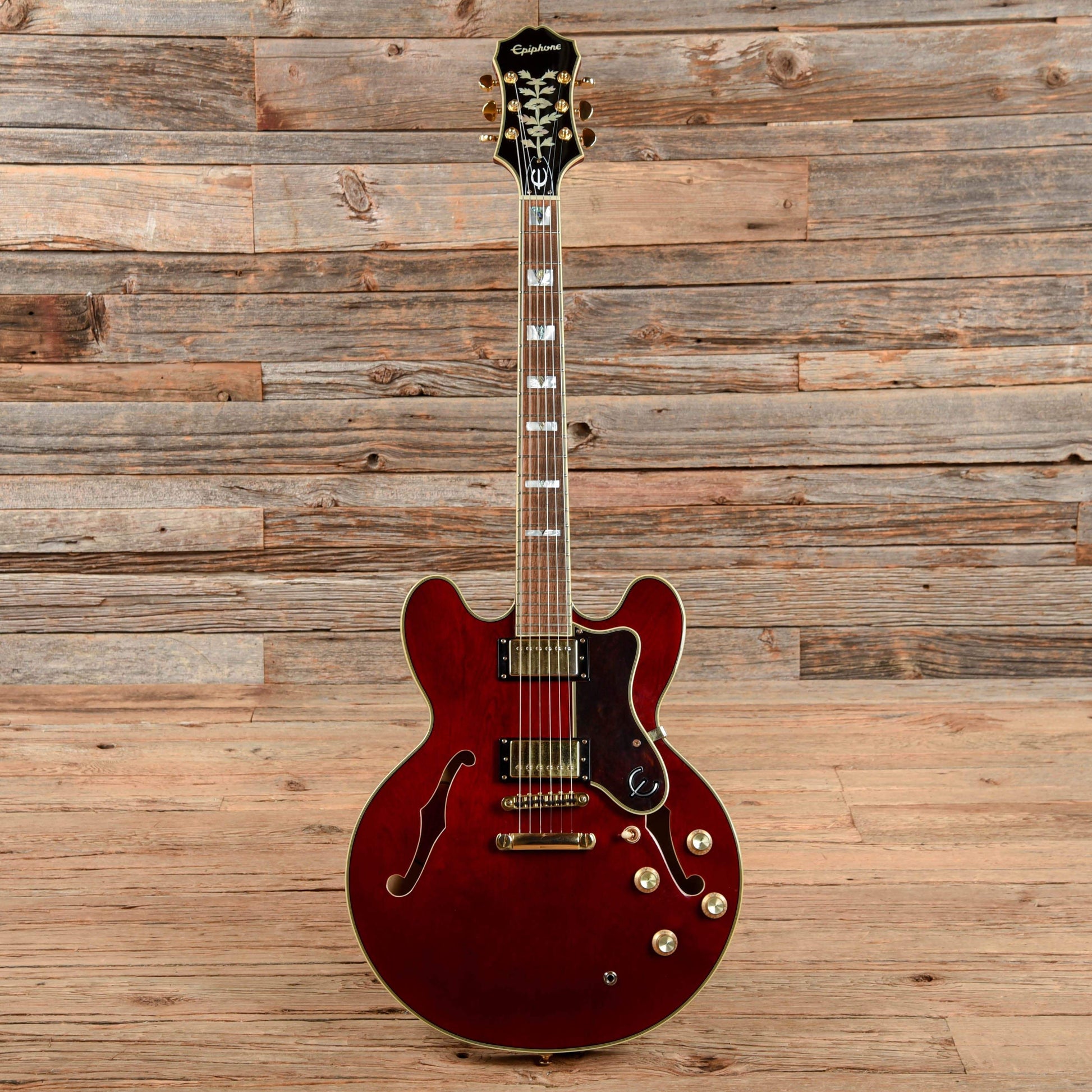 Epiphone Sheraton II Wine Red 2018 Electric Guitars / Semi-Hollow