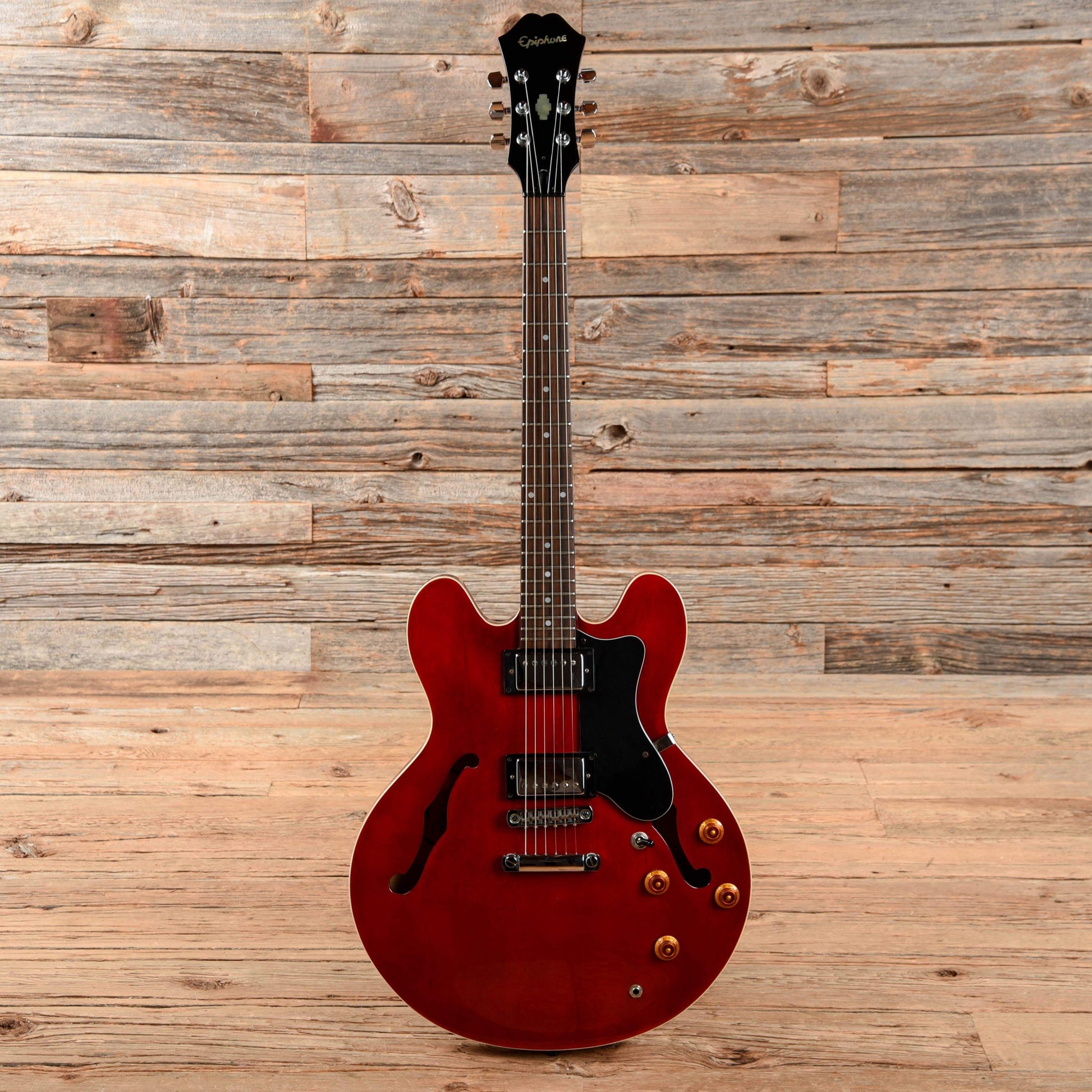 Epiphone The Dot Cherry 1999 Electric Guitars / Semi-Hollow