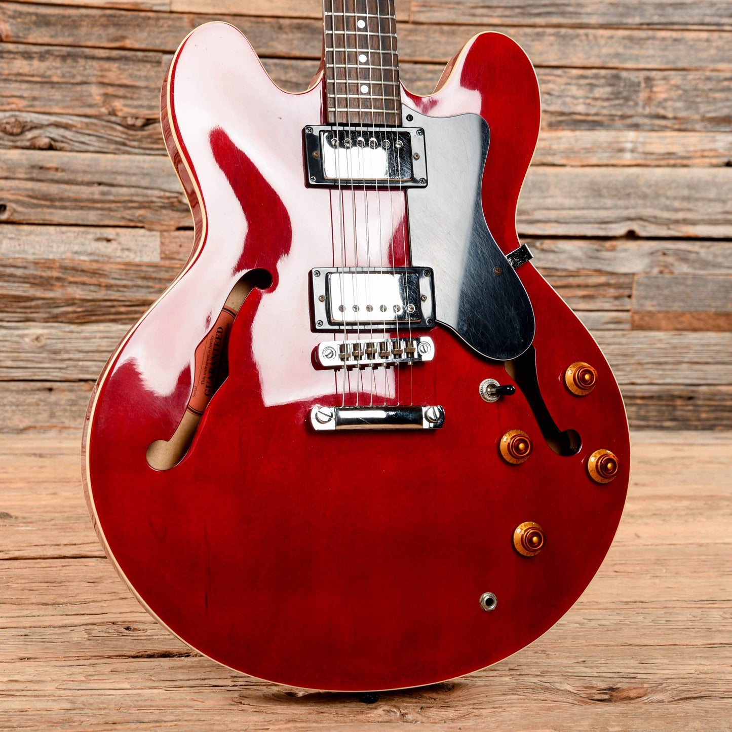 Epiphone The Dot Cherry 1999 Electric Guitars / Semi-Hollow