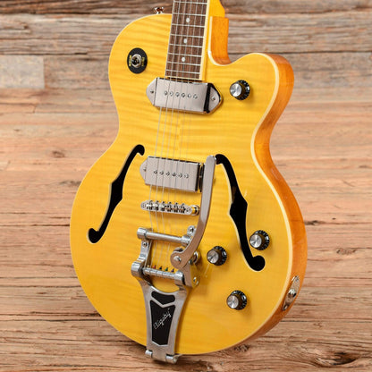 Epiphone Wildkat Natural 2009 Electric Guitars / Semi-Hollow