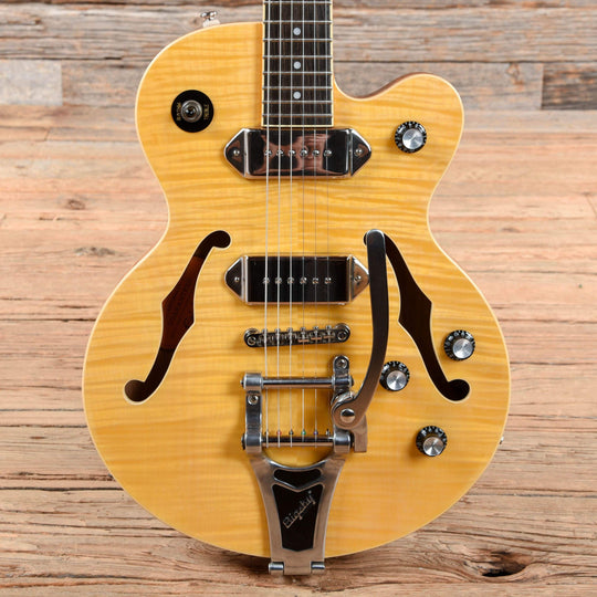 Epiphone WildKat Natural 2016 Electric Guitars / Semi-Hollow