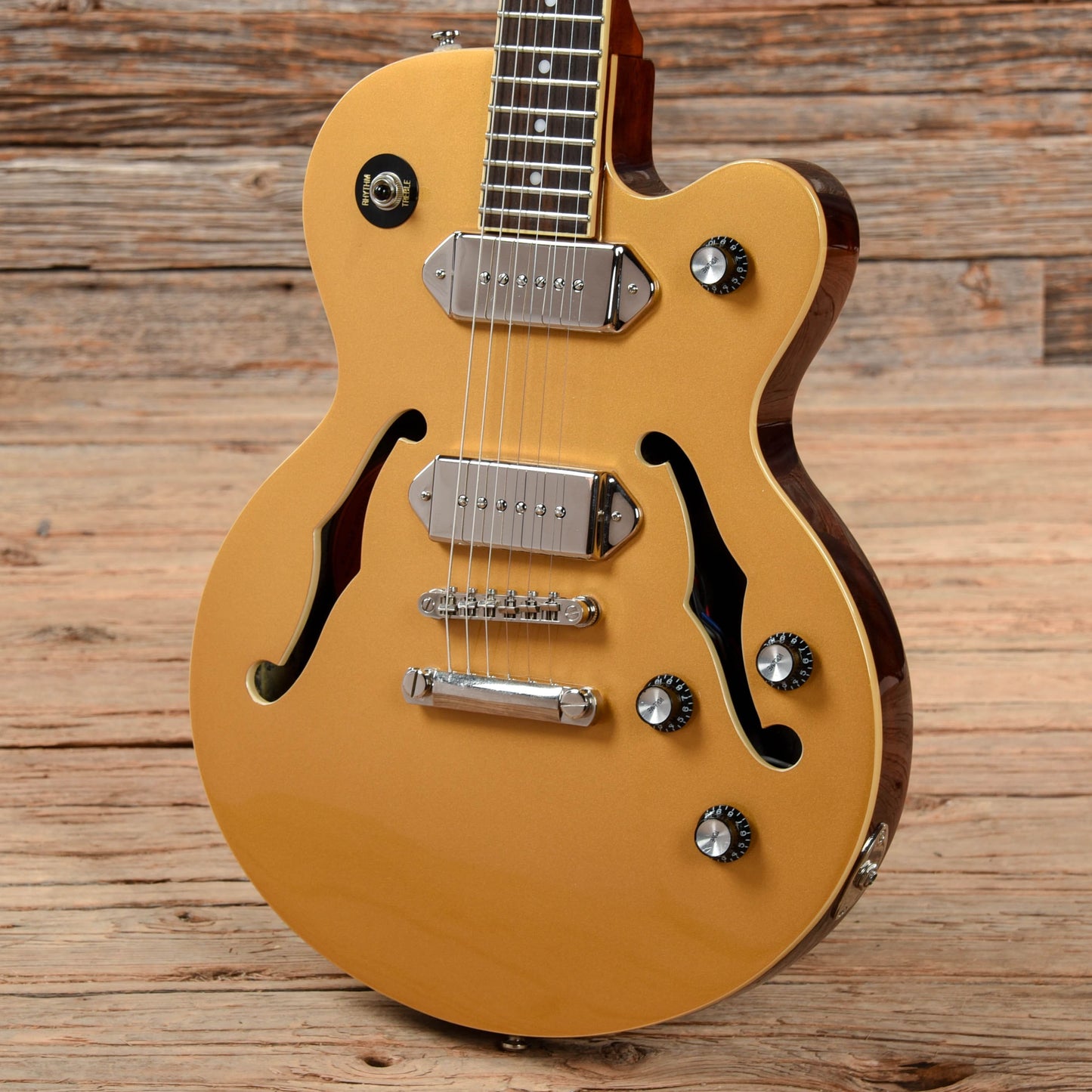 Epiphone Wildkat Studio Metallic Gold 2015 Electric Guitars / Semi-Hollow