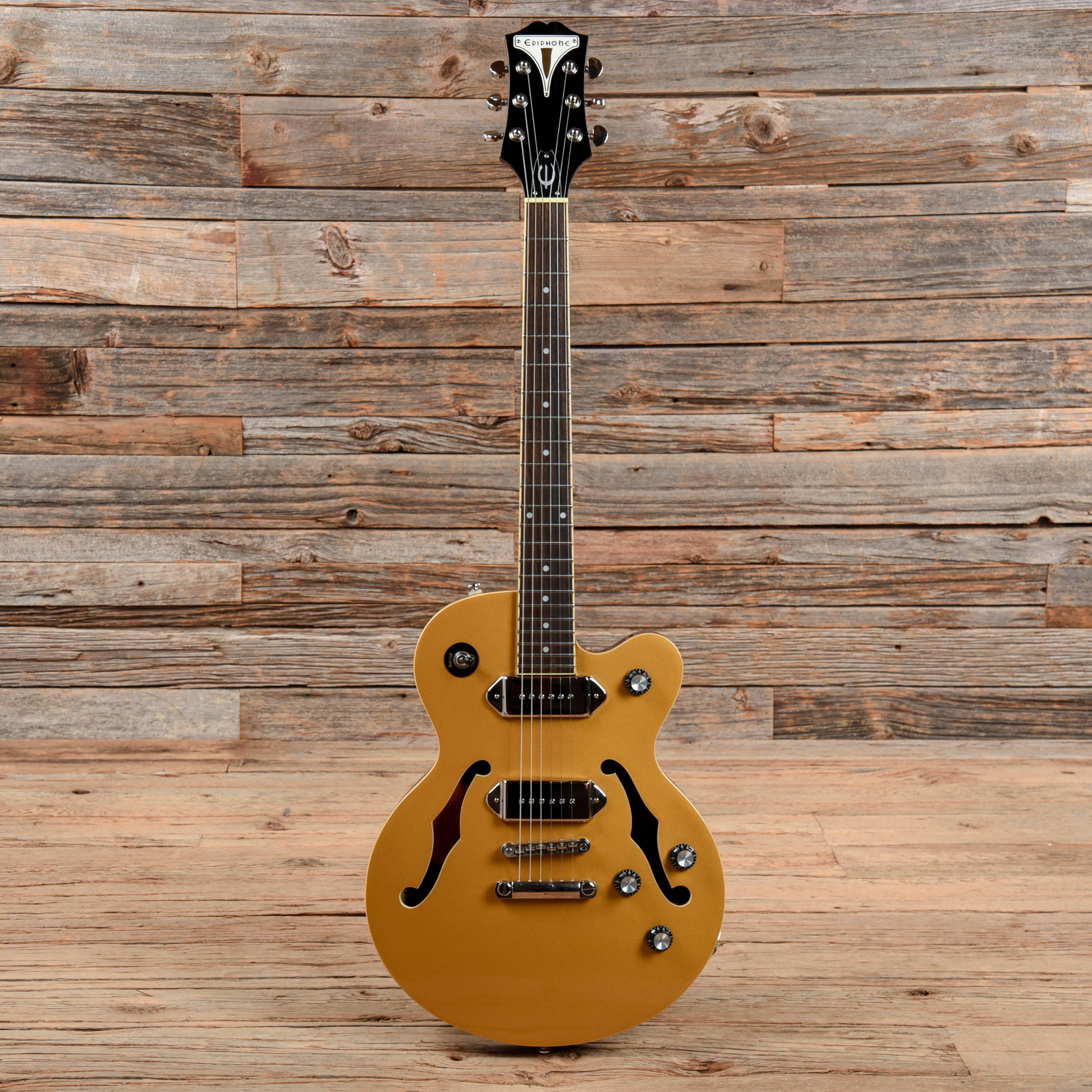 Epiphone Wildkat Studio Metallic Gold 2015 Electric Guitars / Semi-Hollow