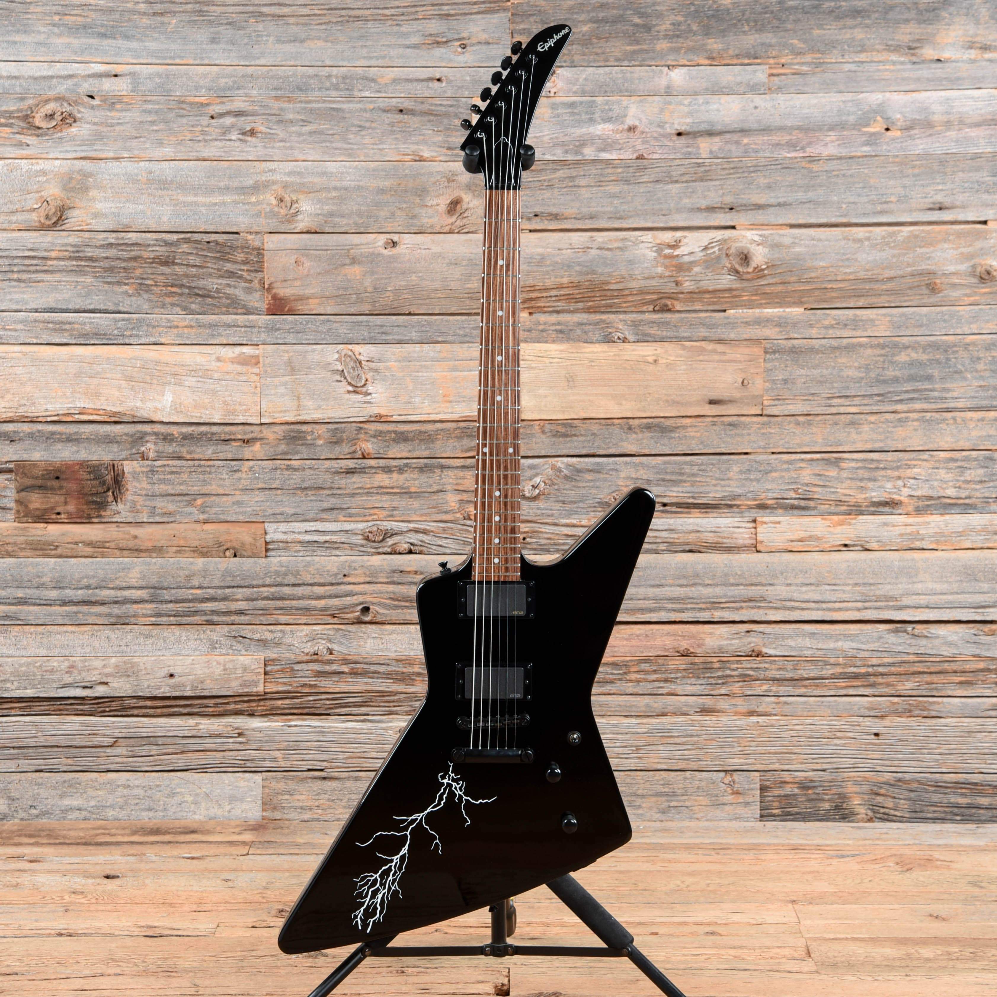 Epiphone 1984 Explorer EX Black 2019 Electric Guitars / Solid Body