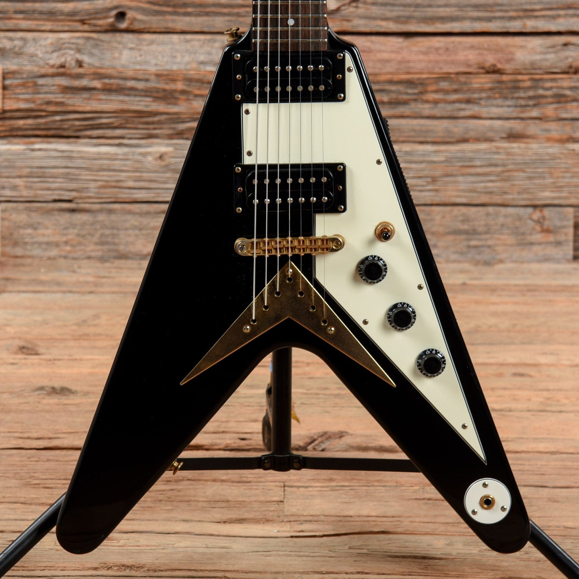 Epiphone '58 Korina Flying V 7-String Ebony 2000 Electric Guitars / Solid Body