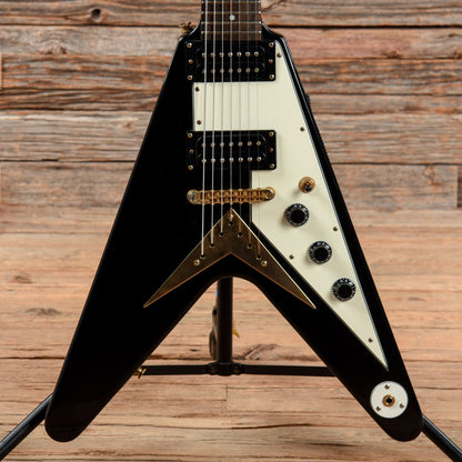 Epiphone '58 Korina Flying V 7-String Ebony 2000 Electric Guitars / Solid Body