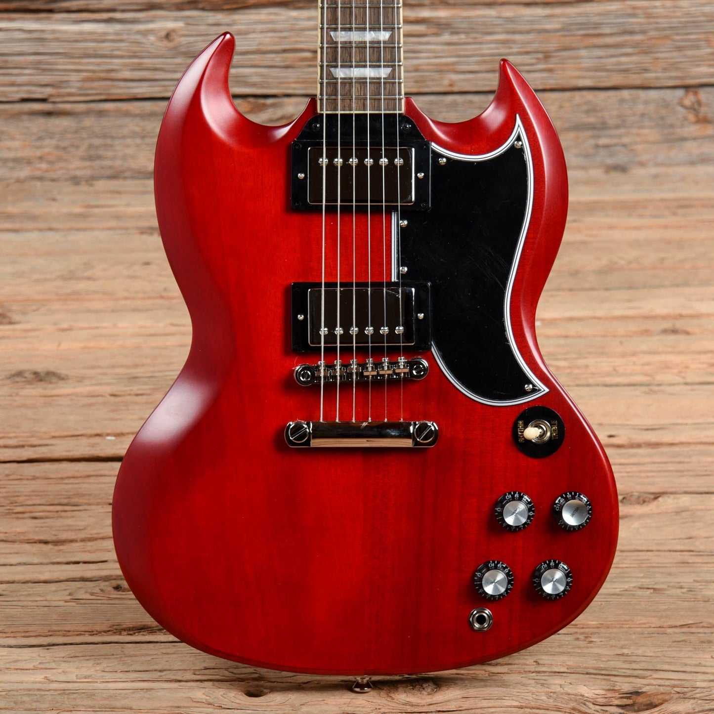 Epiphone '61 Les Paul SG Standard Aged Sixties Cherry 2021 Electric Guitars / Solid Body