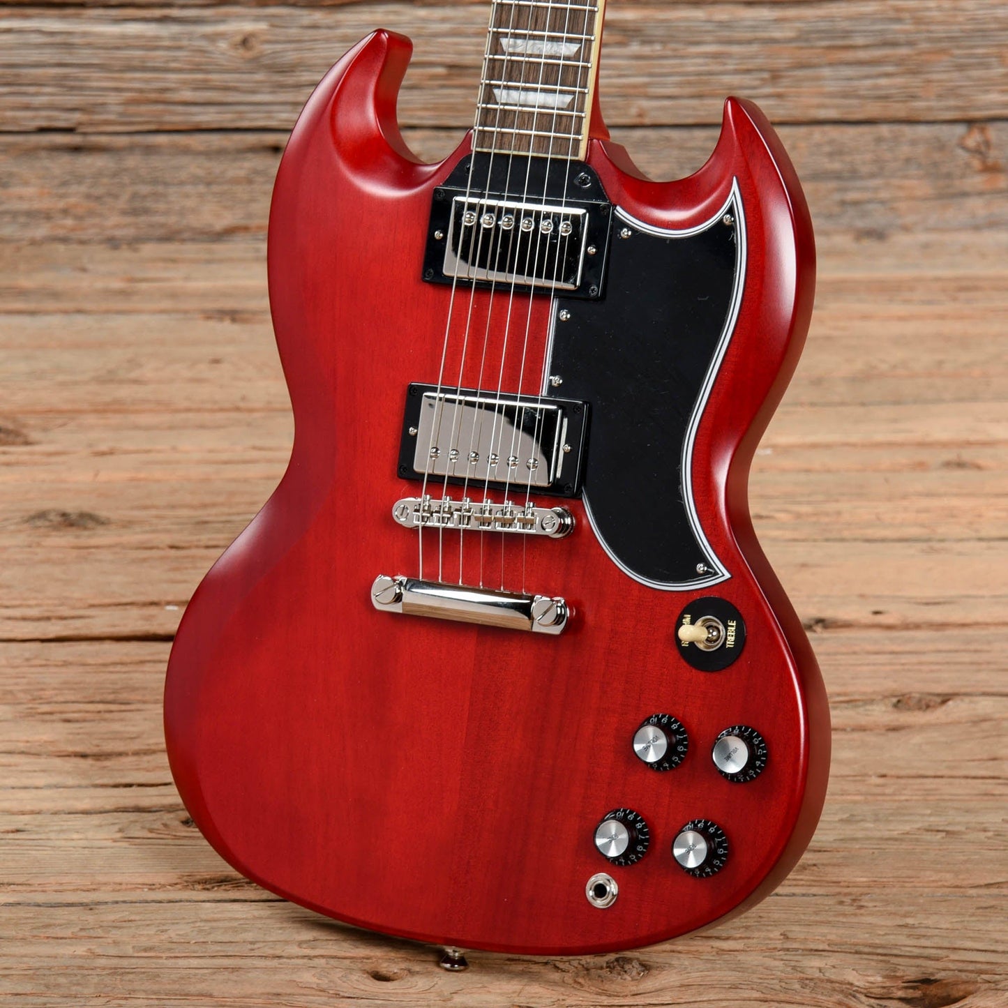 Epiphone '61 Les Paul SG Standard Aged Sixties Cherry 2021 Electric Guitars / Solid Body