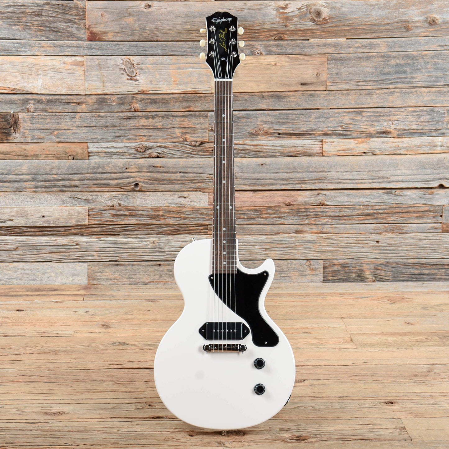 Epiphone Billie Joe Armstrong Signature Les Paul Junior Classic White Electric Guitars / Solid Body