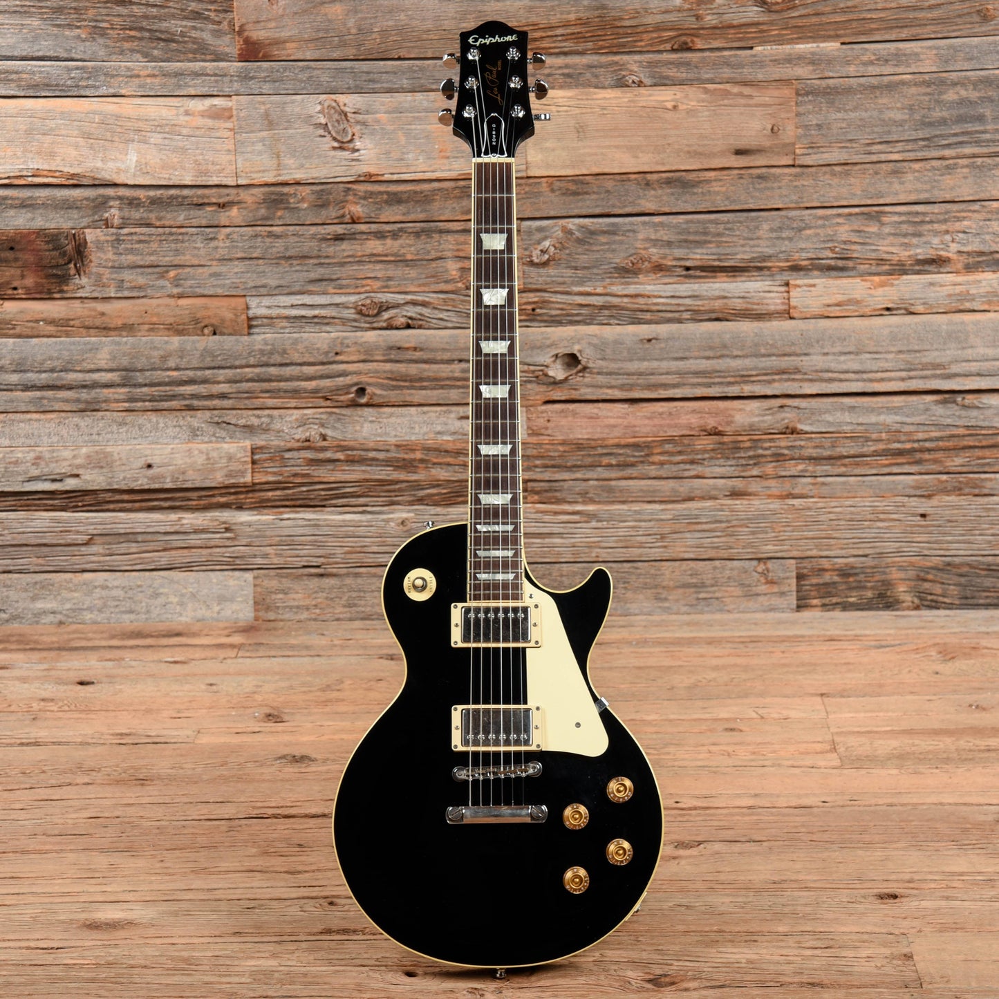 Epiphone Elite Les Paul Black Electric Guitars / Solid Body