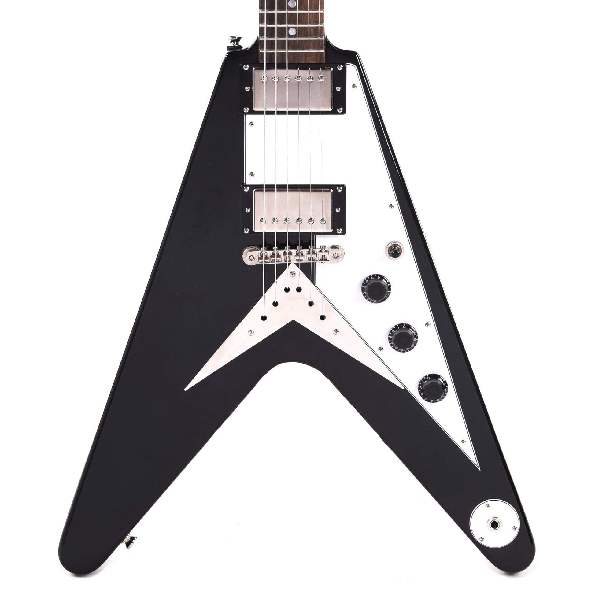 Epiphone Flying V Ebony Electric Guitars / Solid Body